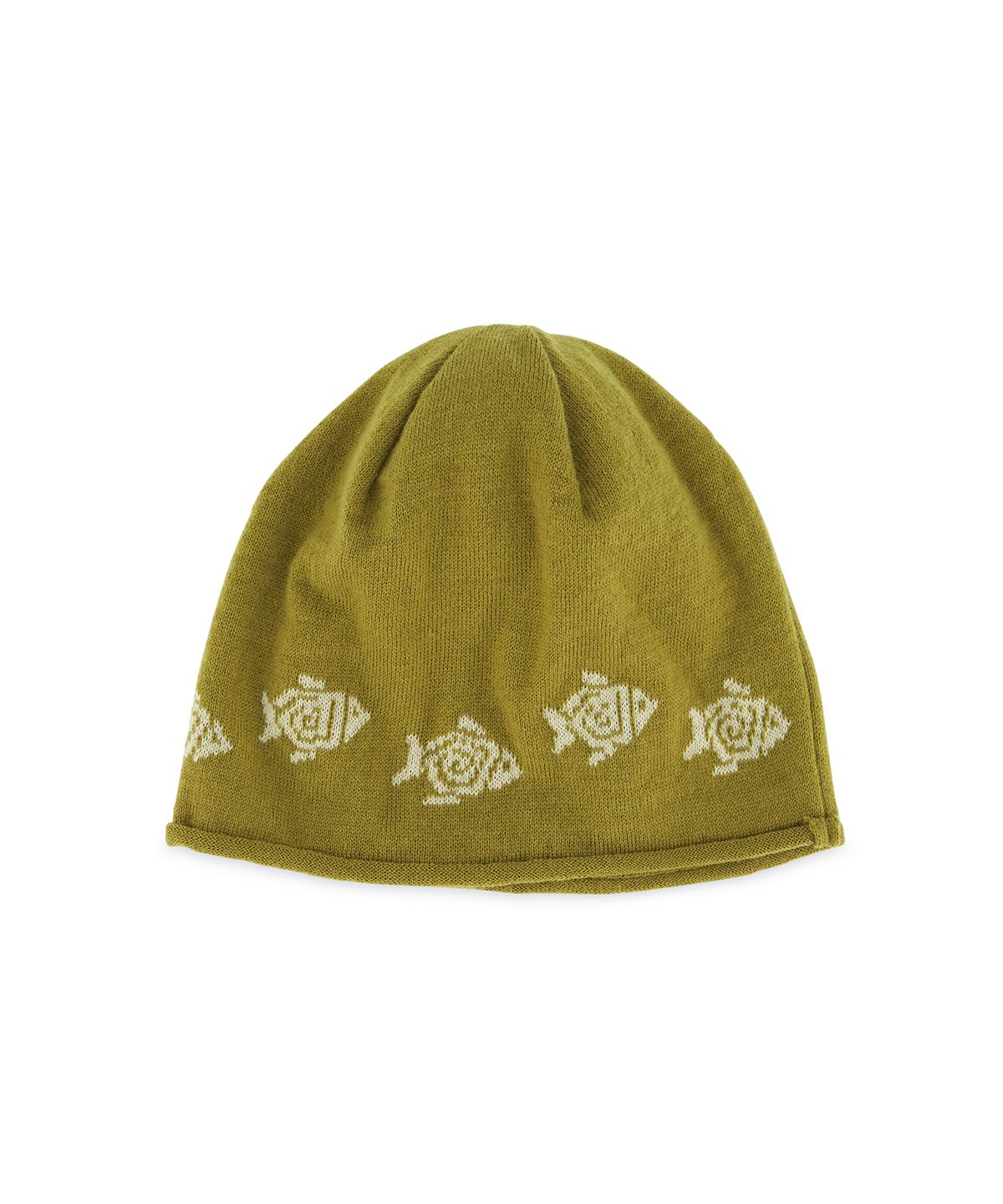 헬로 선라이즈(HELLO SUNRISE) HS Fish Logo Beanie_Olive