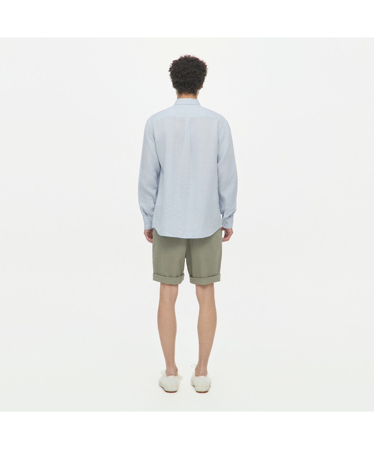 헨리코튼(HENRY COTTONS) 린넨 솔리드 셔츠 (레귤러핏) AHSAM26211BUL