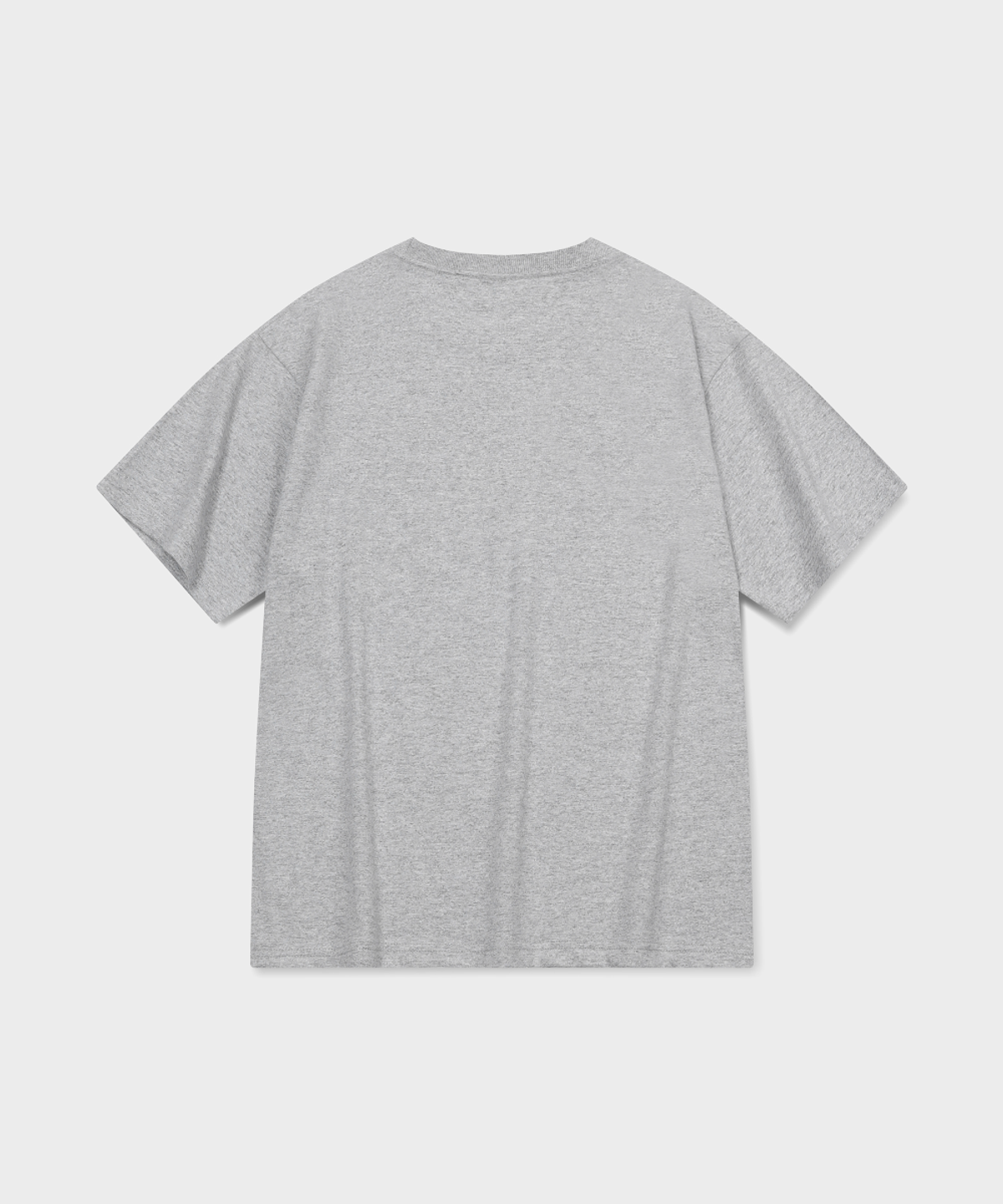 글런든(GRUNDEN) DOT LOGO T-SHIRT (MELANGE GREY)