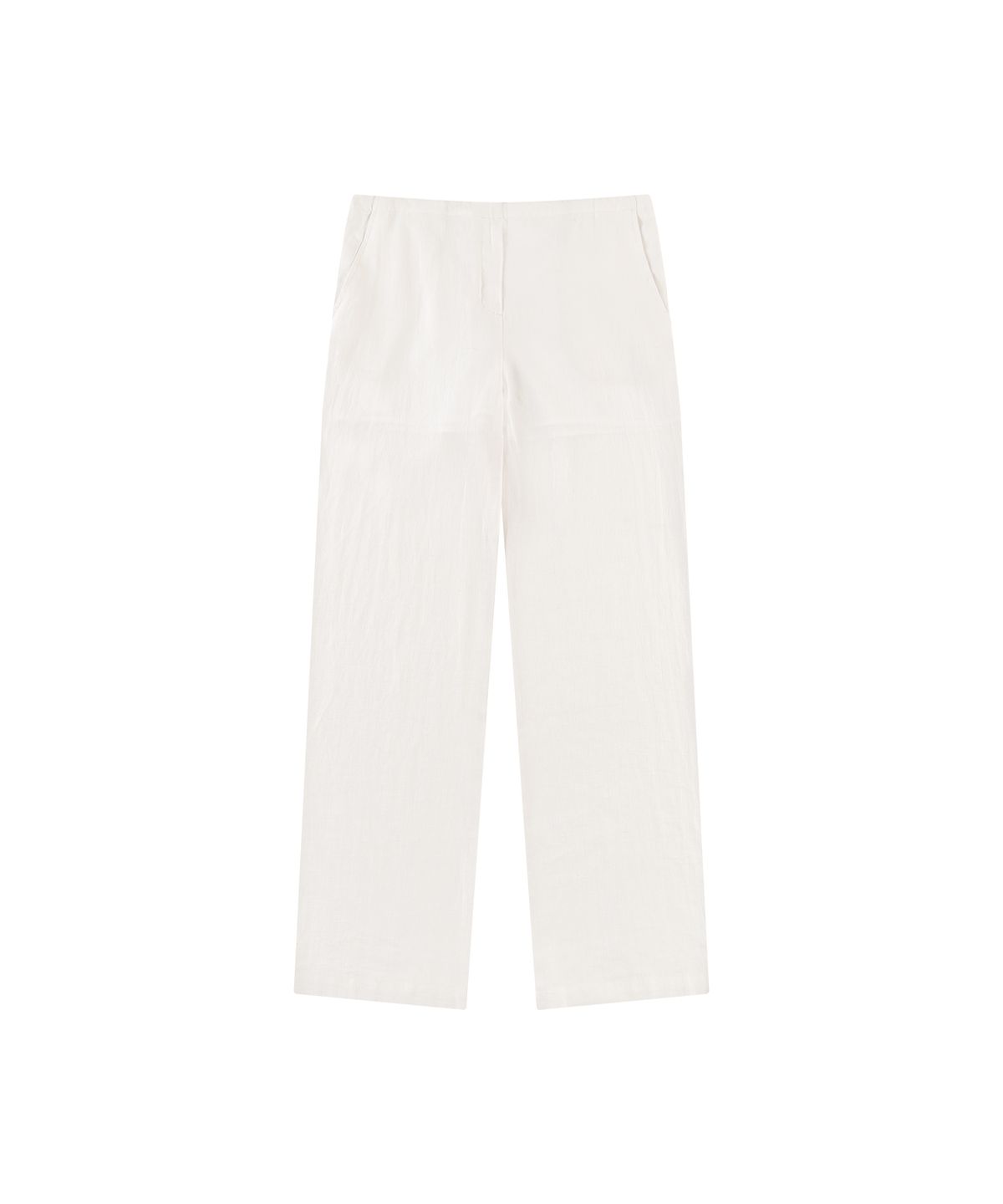 반원 아틀리에(VANONE ATELIER) P3306 리넨 블렌드 팬츠_Ivory