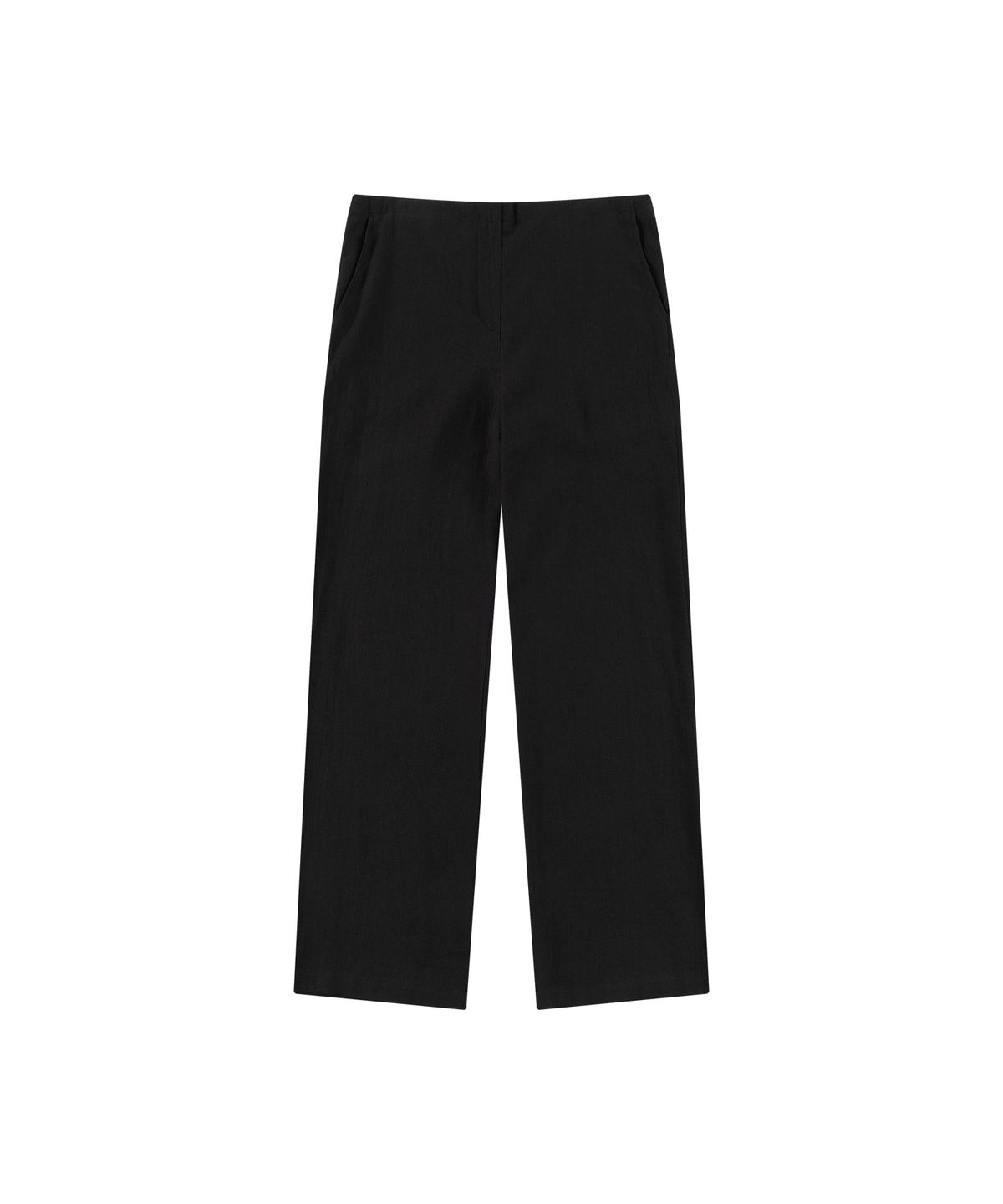 반원 아틀리에(VANONE ATELIER) P3306 리넨 블렌드 팬츠_Black