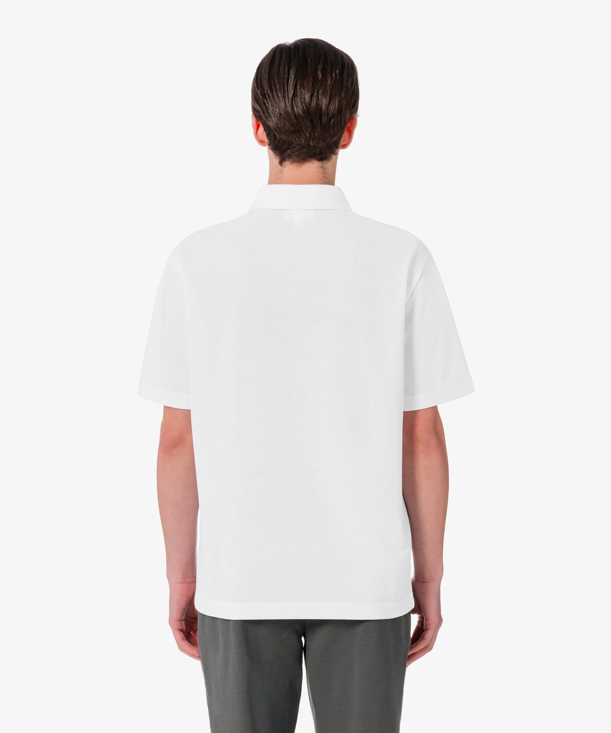 라코스테(LACOSTE) 남성 3버튼 강연 반팔 폴로 셔츠 PH662E-56G 001
