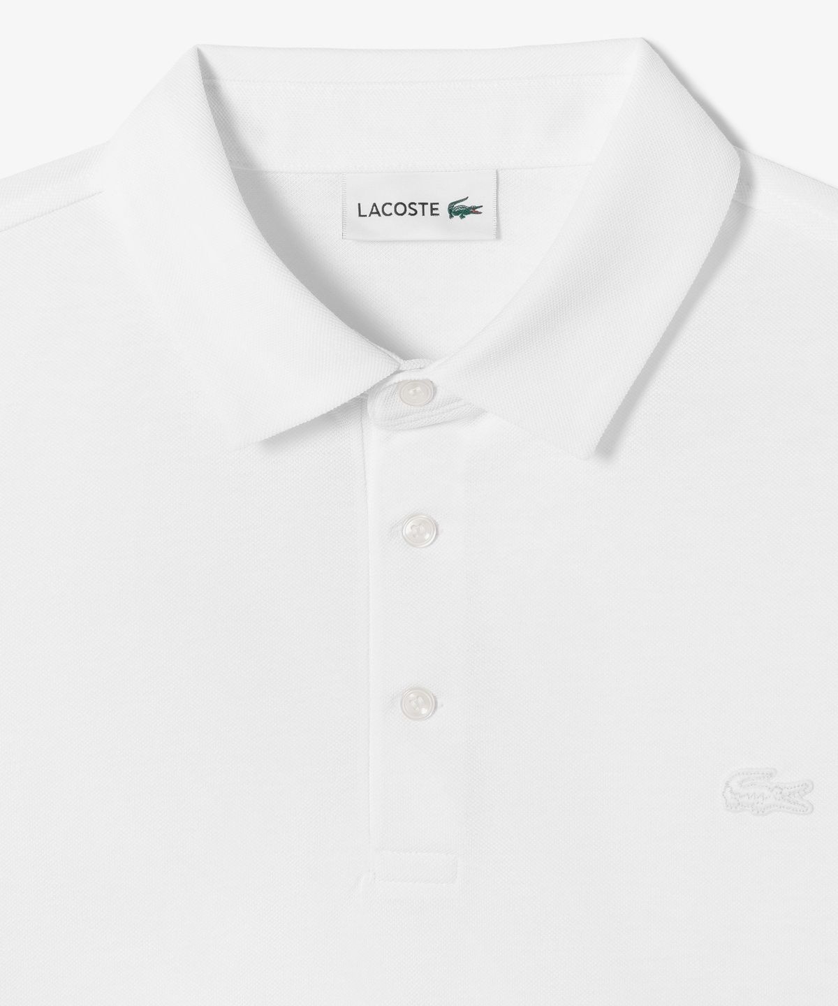 라코스테(LACOSTE) 남성 3버튼 강연 반팔 폴로 셔츠 PH662E-56G 001