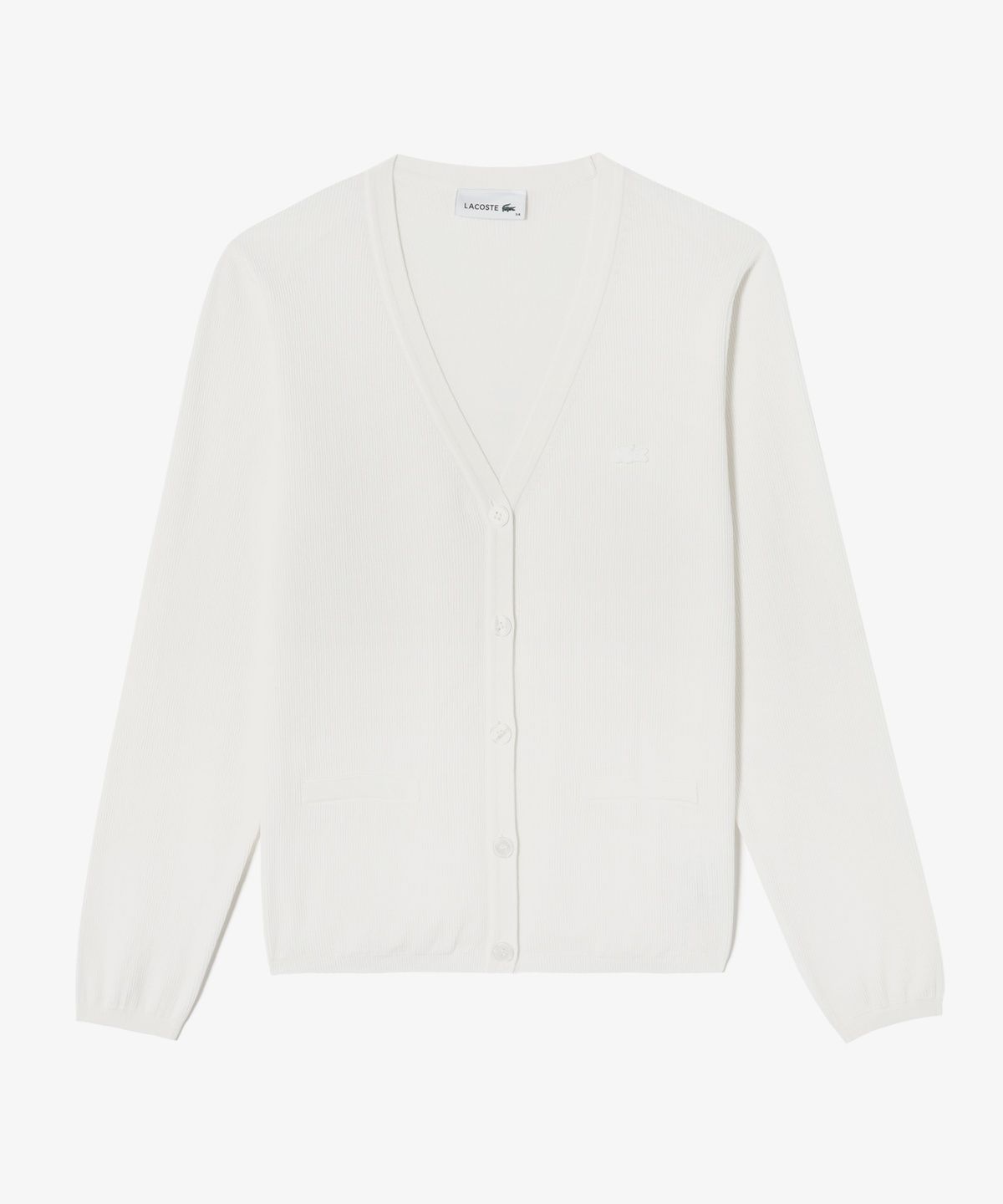 라코스테(LACOSTE) 여성 썸머 브이넥 가디건 AF142E-56G 70V
