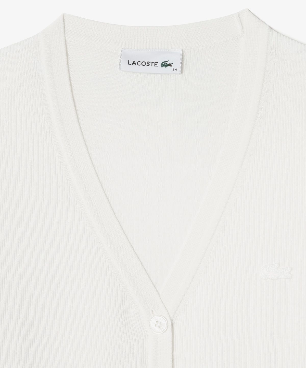 라코스테(LACOSTE) 여성 썸머 브이넥 가디건 AF142E-56G 70V