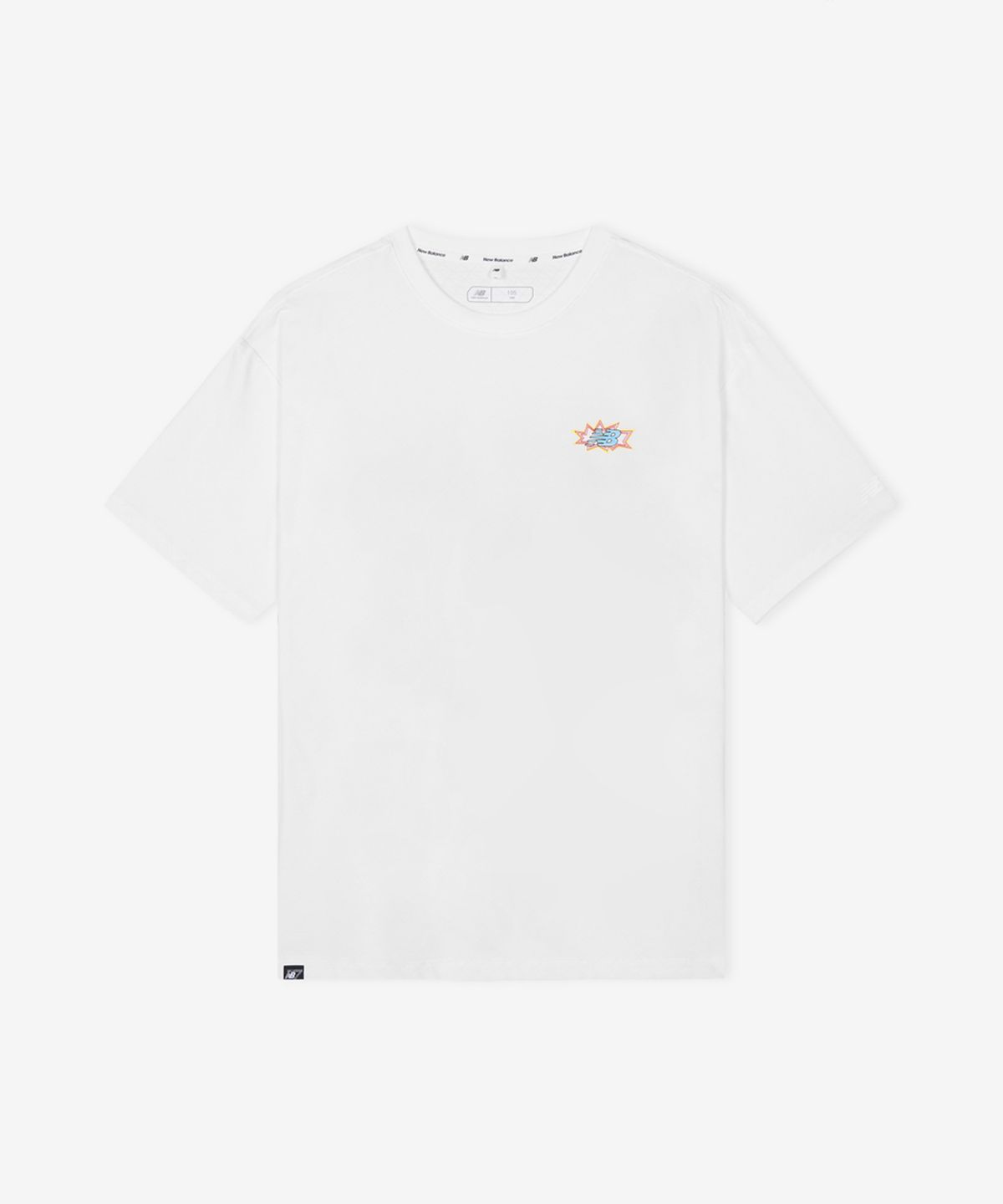 뉴발란스(NEW BALANCE) NBNEG25623 / UNI FROZEN 파워 반팔티 (WHITE)