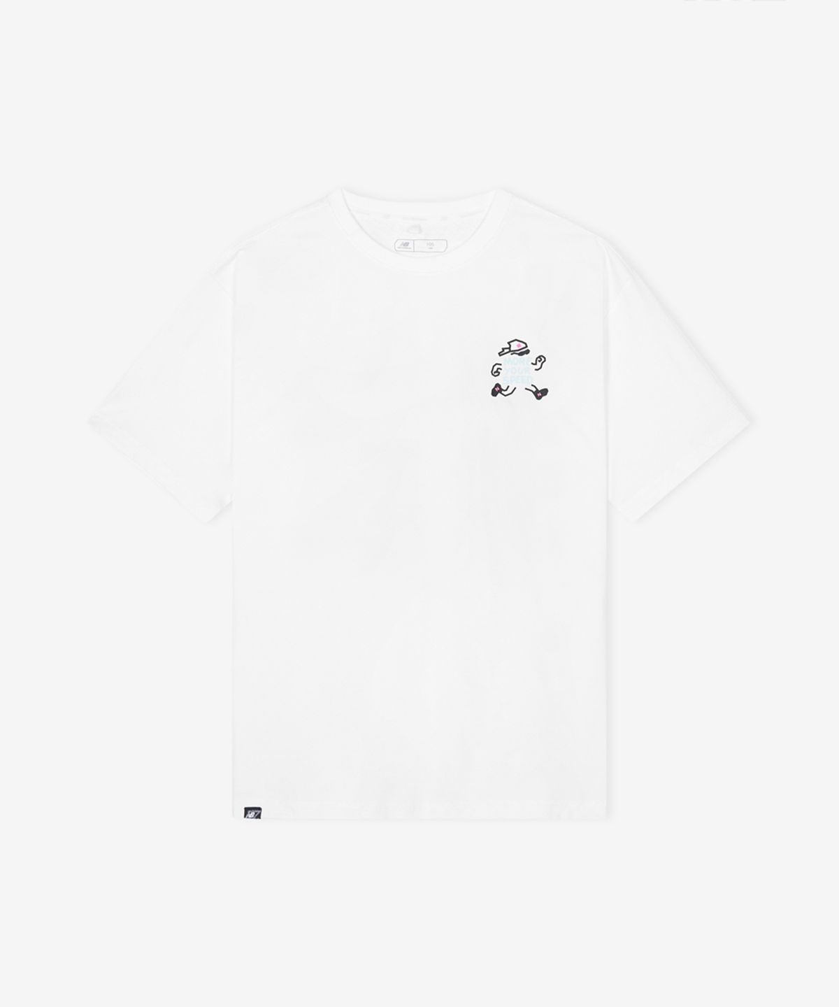 뉴발란스(NEW BALANCE) NBNEG35613 / UNI FROZEN 픽토그램 반팔티 (WHITE)