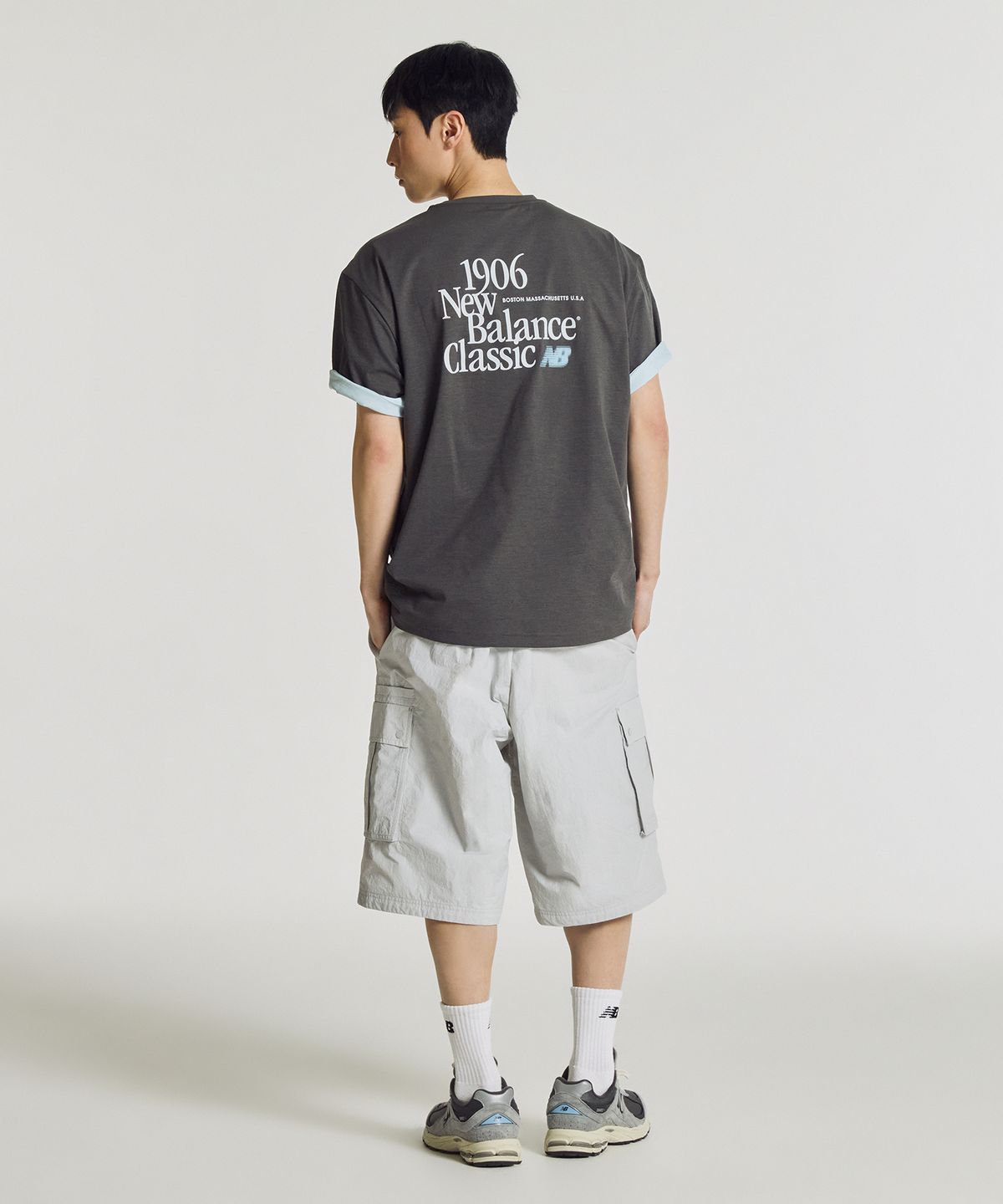 뉴발란스(NEW BALANCE) NBNEG31613 / UNI FROZEN 1906 반팔티 (CHARCOAL)