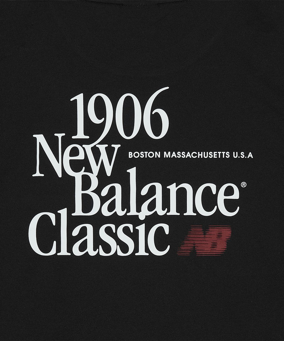 뉴발란스(NEW BALANCE) NBNEG31613 / UNI FROZEN 1906 반팔티 (BLACK)