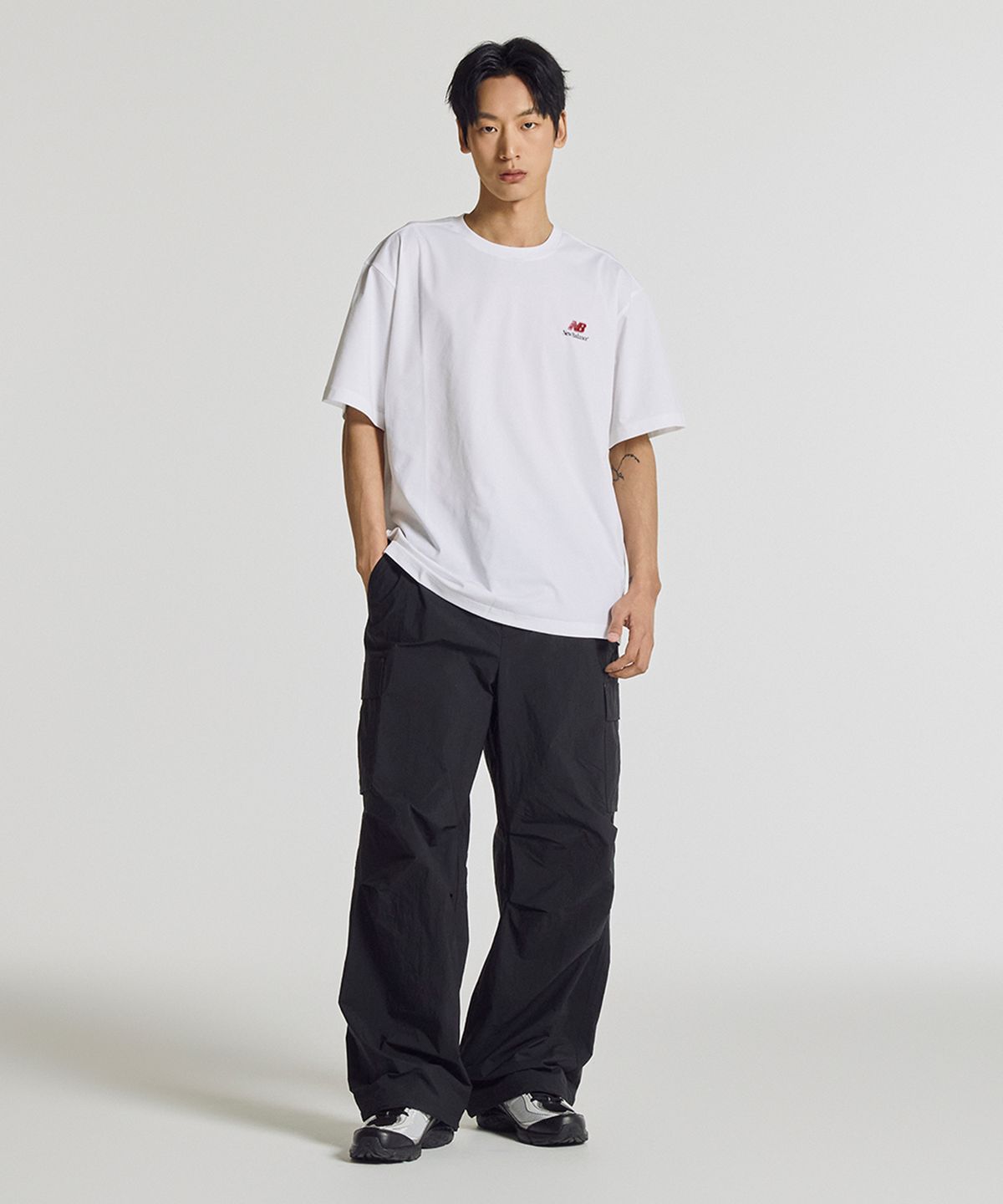뉴발란스(NEW BALANCE) NBNEG31613 / UNI FROZEN 1906 반팔티 (WHITE)