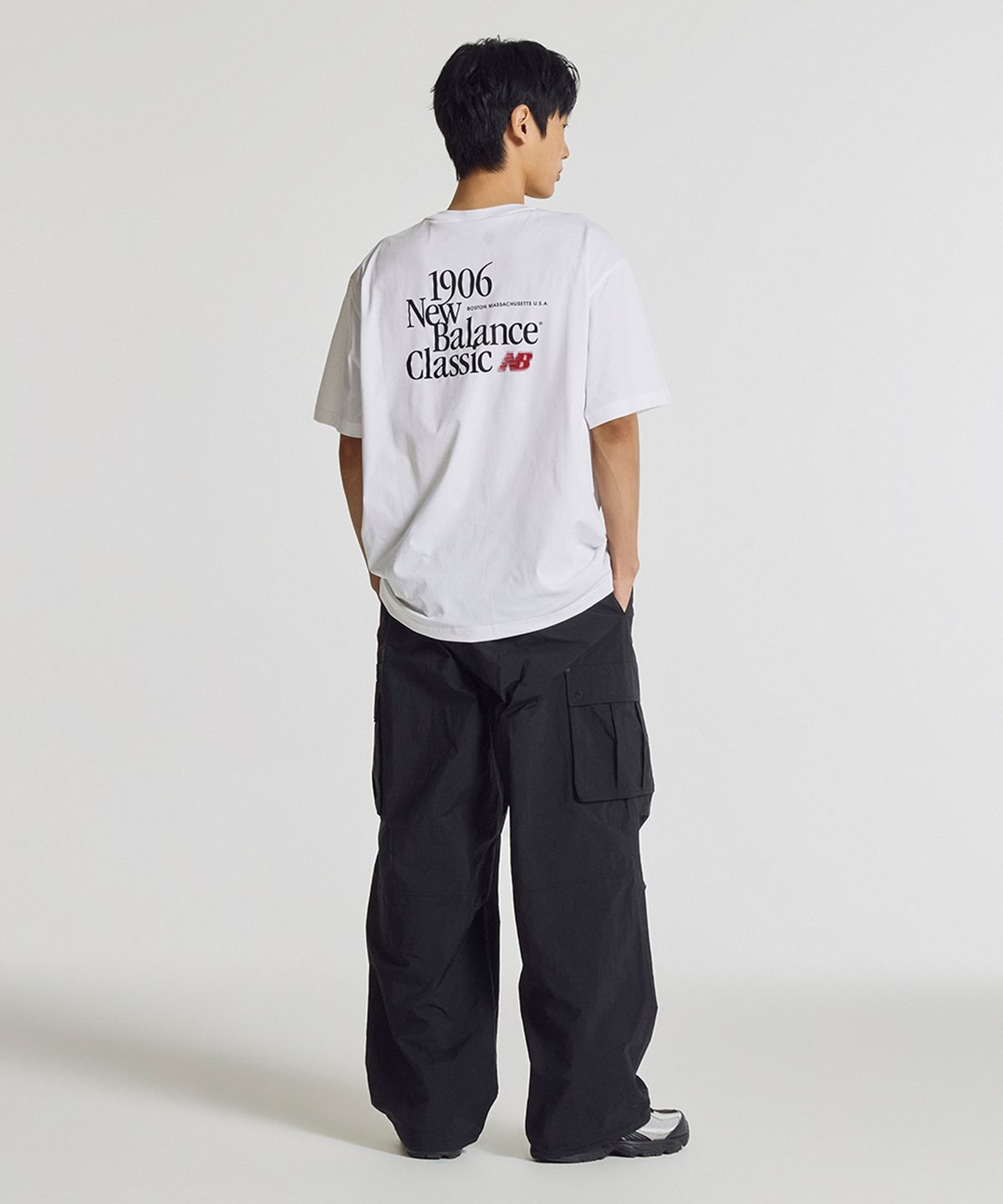 뉴발란스(NEW BALANCE) NBNEG31613 / UNI FROZEN 1906 반팔티 (WHITE)