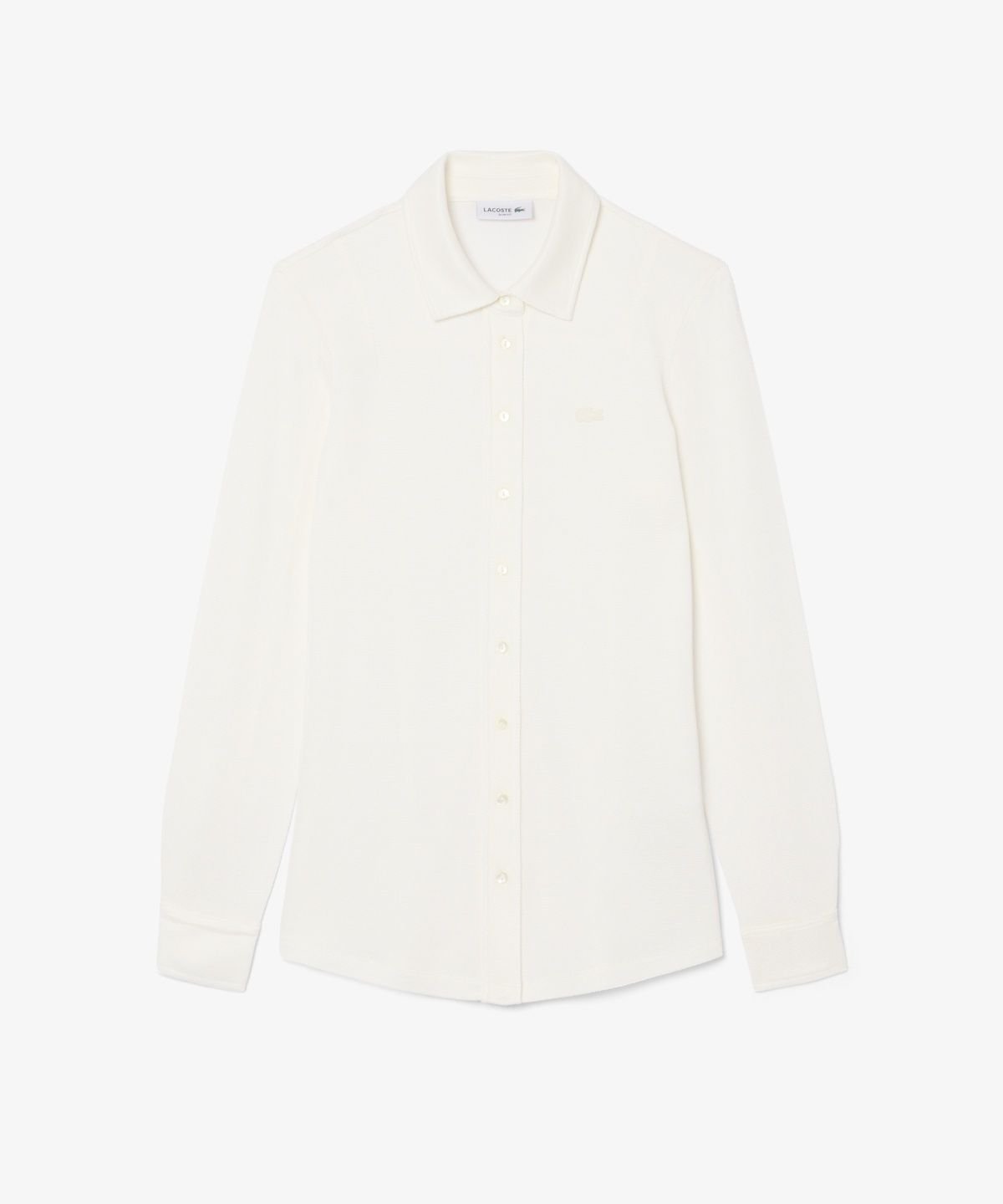 라코스테(LACOSTE) 여성 샤이니 피케 긴팔 폴로 셔츠 PF0952-56G 70V