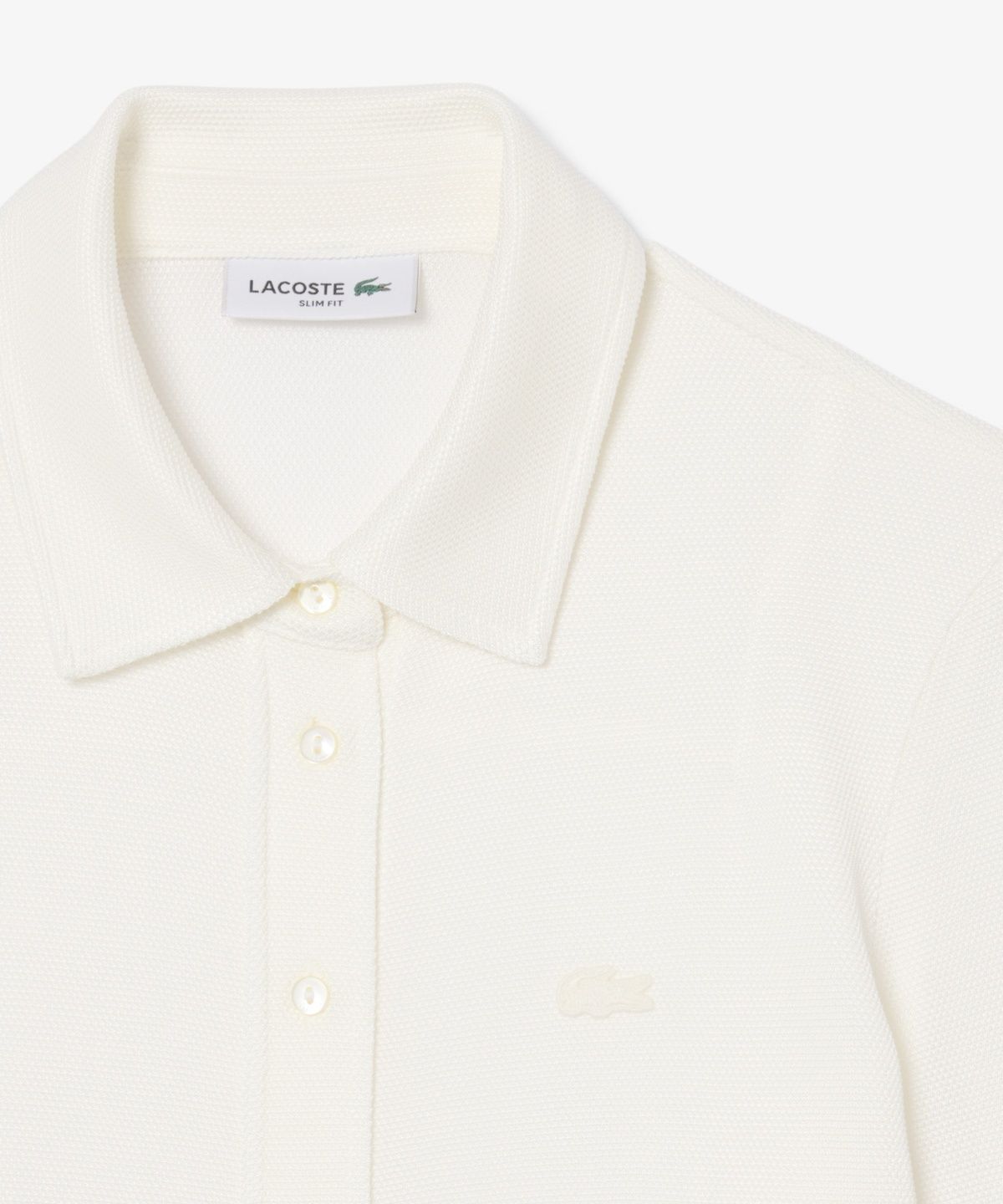 라코스테(LACOSTE) 여성 샤이니 피케 긴팔 폴로 셔츠 PF0952-56G 70V