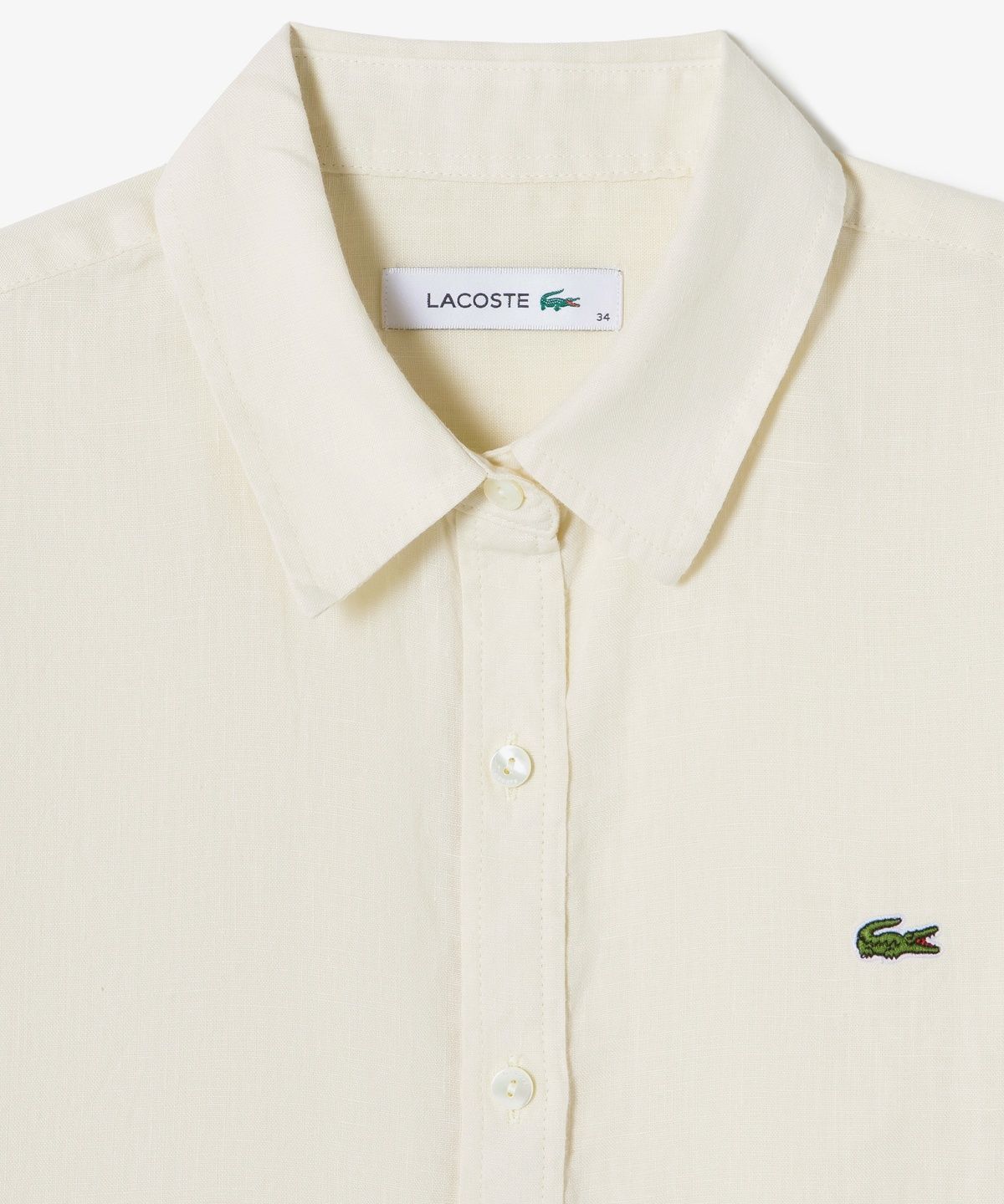 라코스테(LACOSTE) 여성 NEW 레귤러 반팔 셔츠 CF139E-56G 056