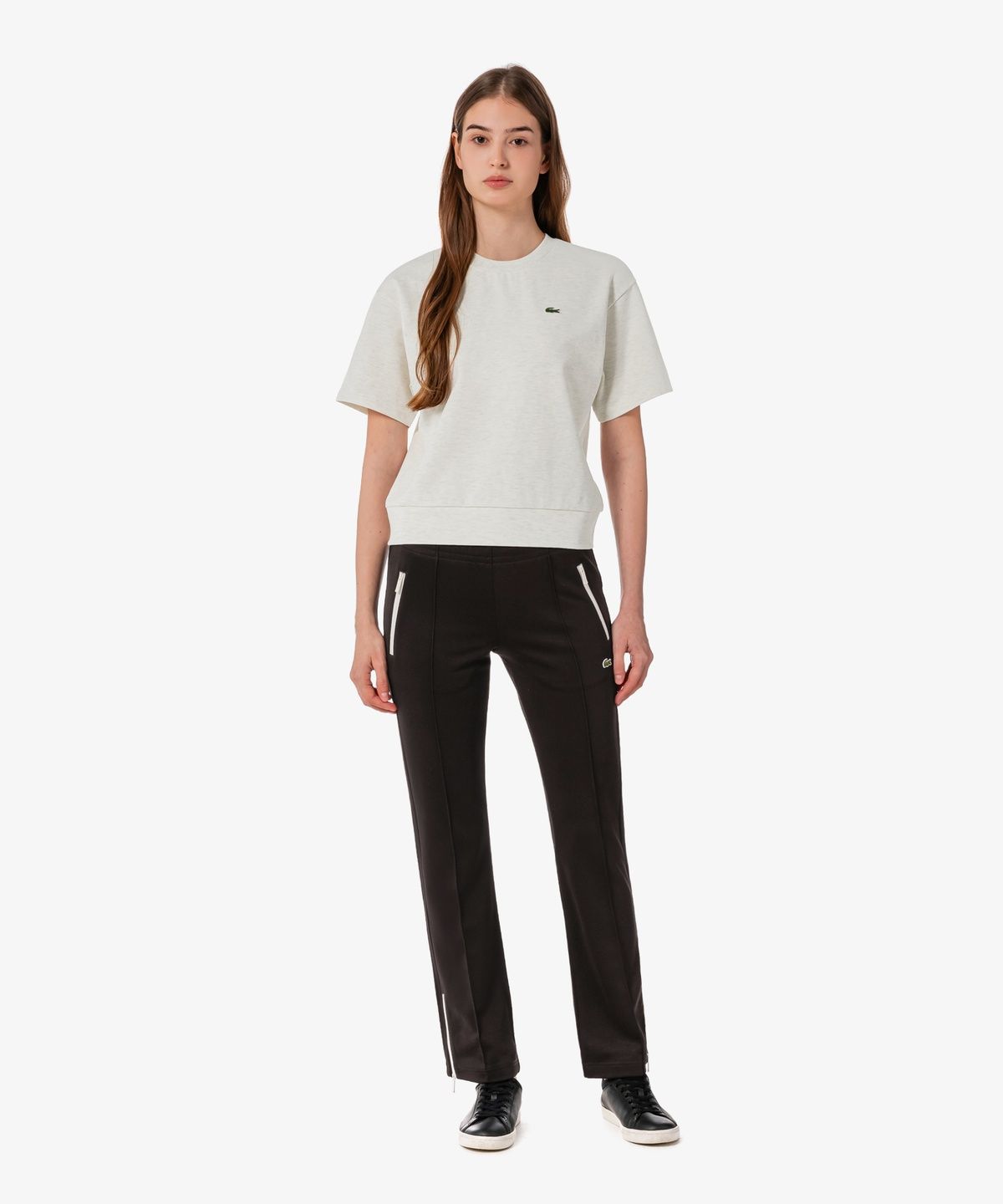 라코스테(LACOSTE) 여성 인터록 피케 스웻팬츠 XF8408-56G 3LA