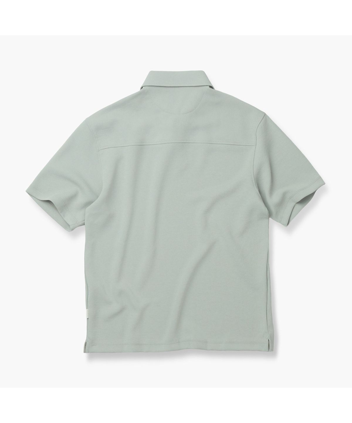 헨리코튼(HENRY COTTONS) [Imported  Fabric] 우븐 카라 반팔 티셔츠 AHTAM26401BEL