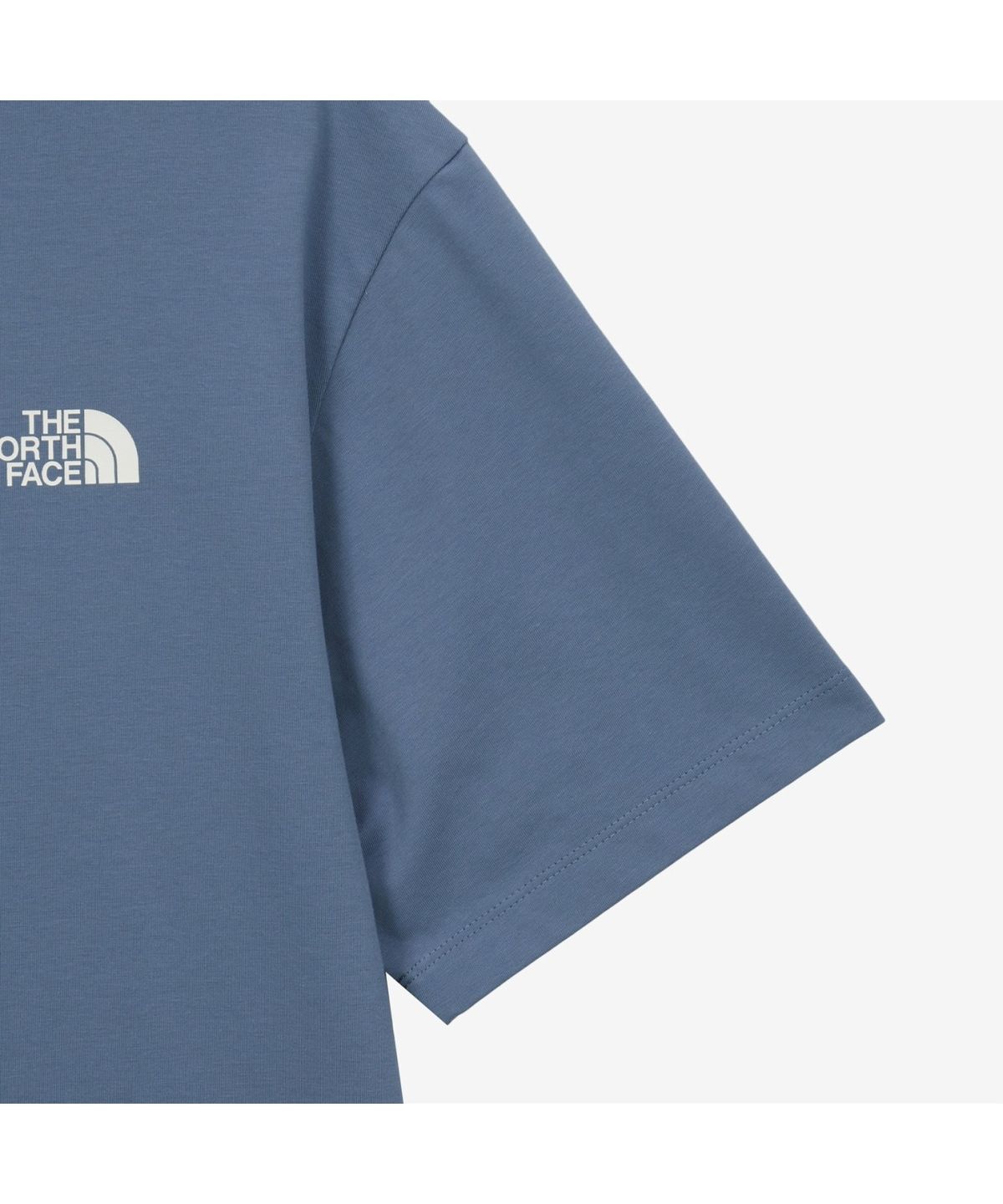 노스페이스(THE NORTH FACE) NT7US19D 남성 프로스텔 반팔 티 GRAYISH BLUE