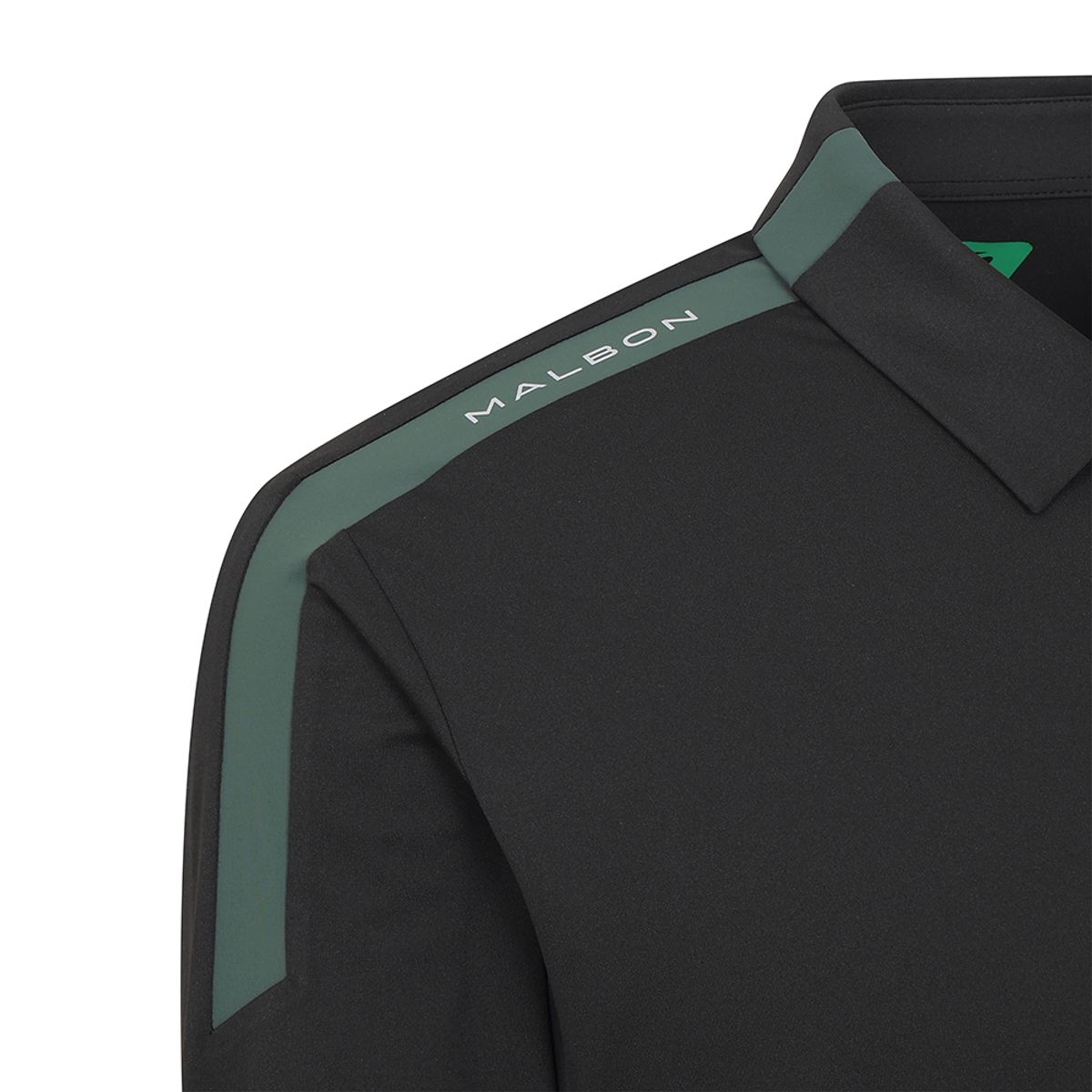말본 골프(MALBON GOLF) 퍼포먼스 폴로 티셔츠 BLACK (MAN)