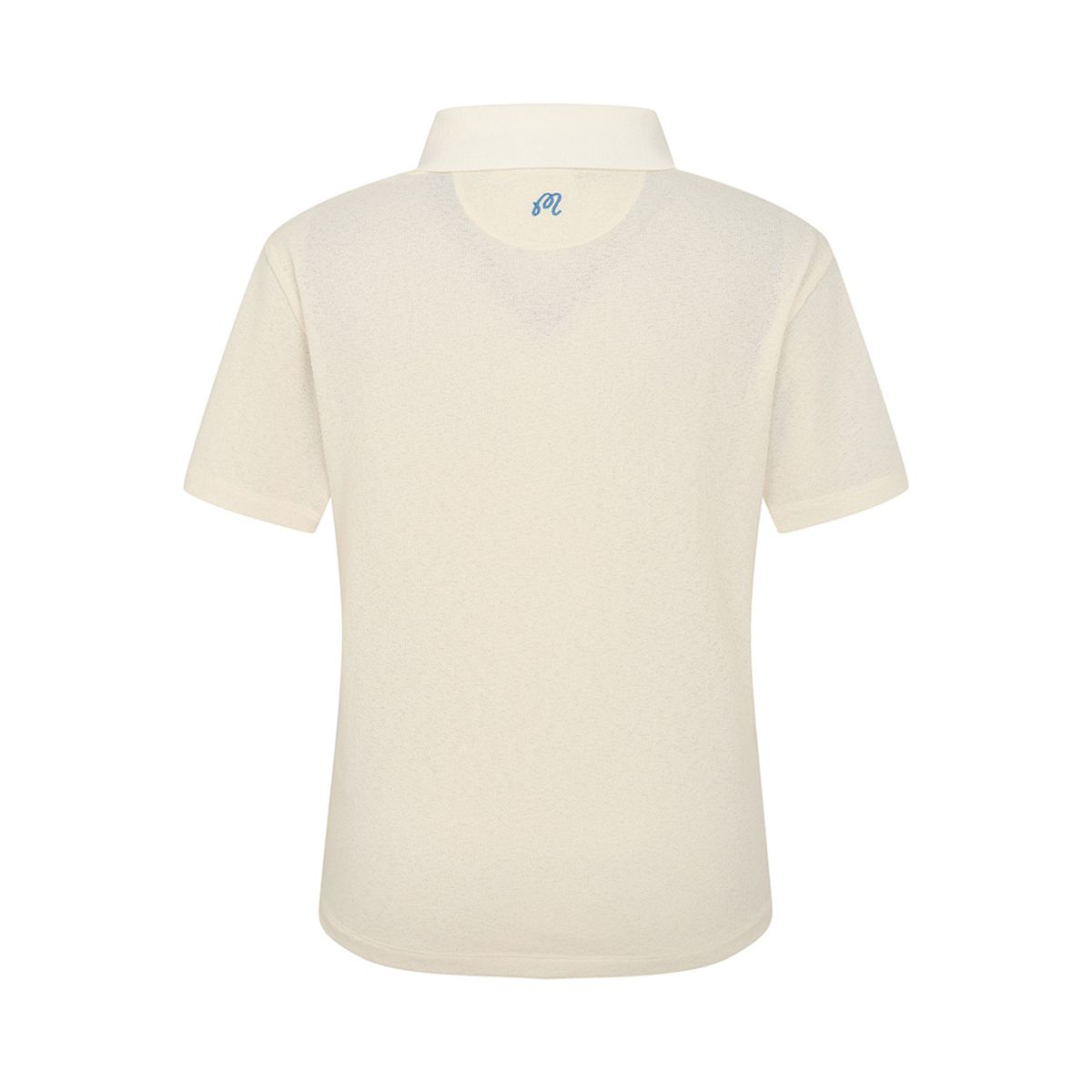 말본 골프(MALBON GOLF) 레이어드 카라 티셔츠 CREAM (WOMAN)