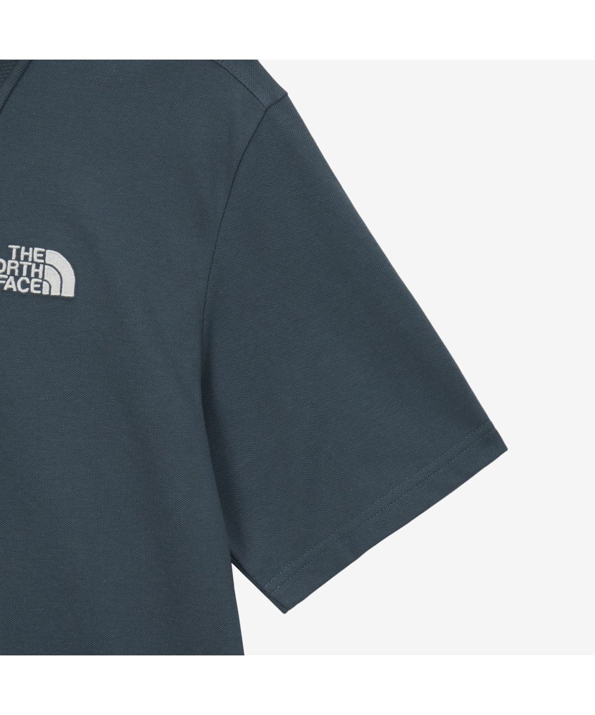 노스페이스(THE NORTH FACE) NT7PS00B 남성 코모 반팔 폴로 SMOKE BLUE