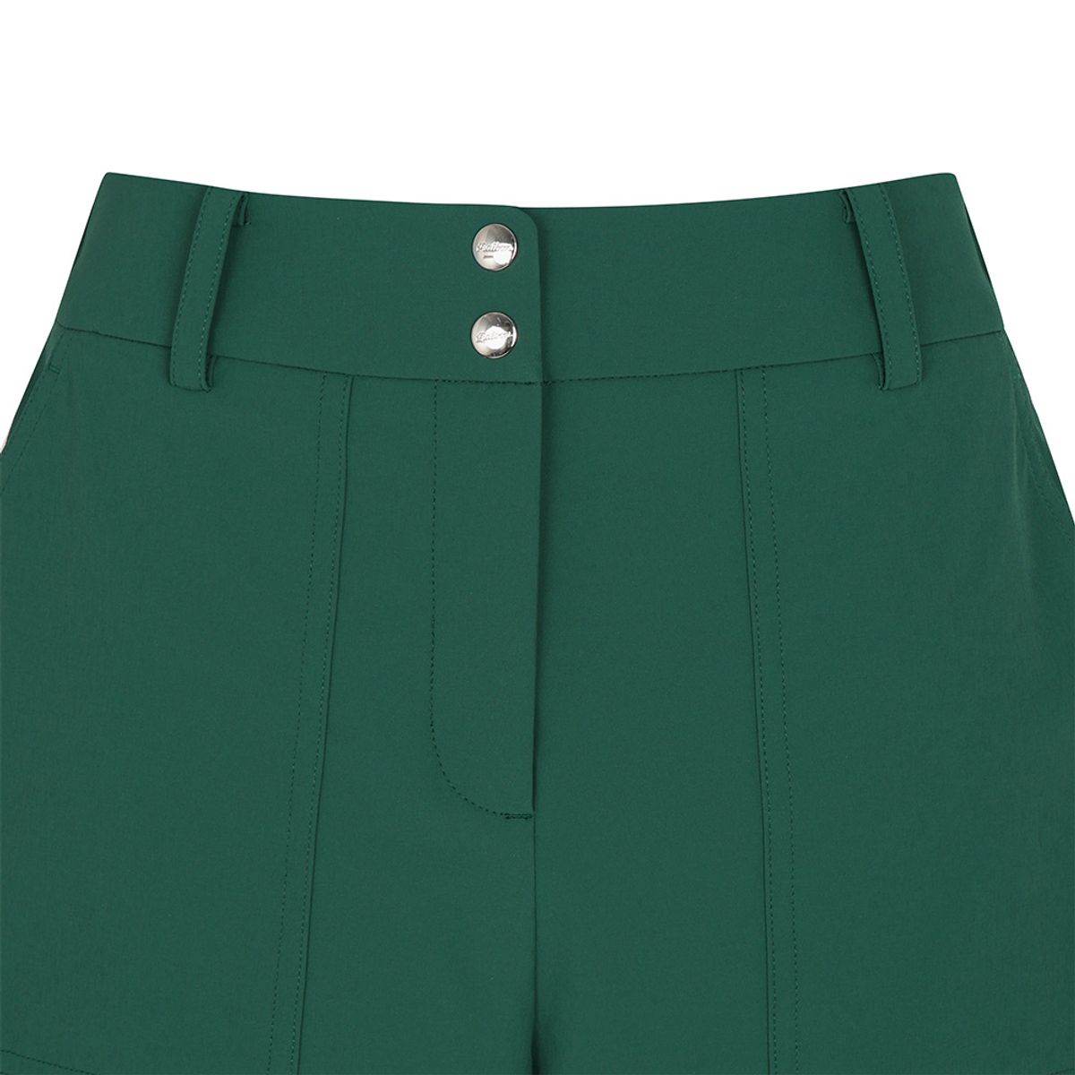 말본 골프(MALBON GOLF) 에센셜 밴드 하프 팬츠 GREEN (WOMAN)