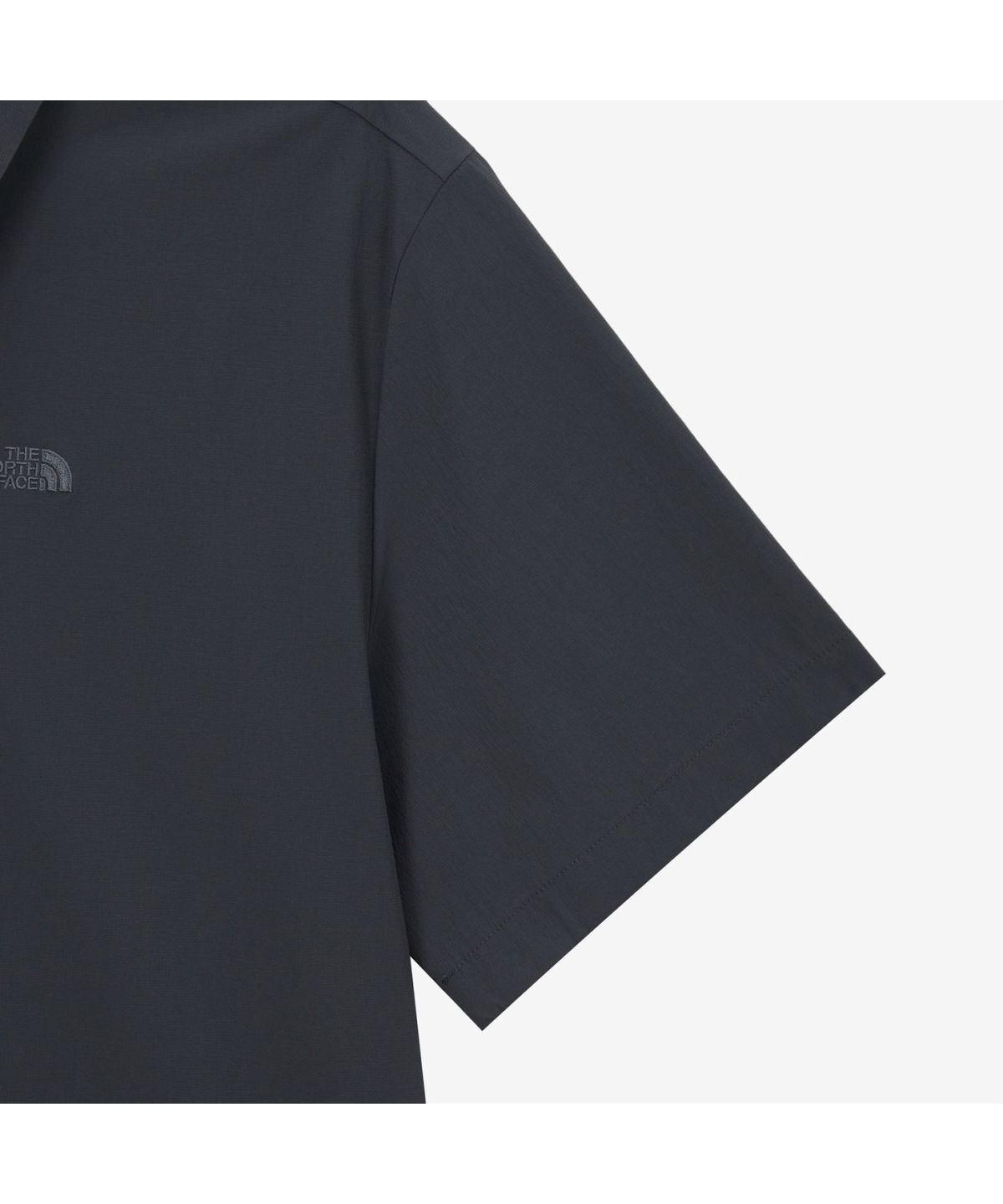 노스페이스(THE NORTH FACE) NT7PS20B 남성 아이스큐브 반팔 폴로 METAL GRAY