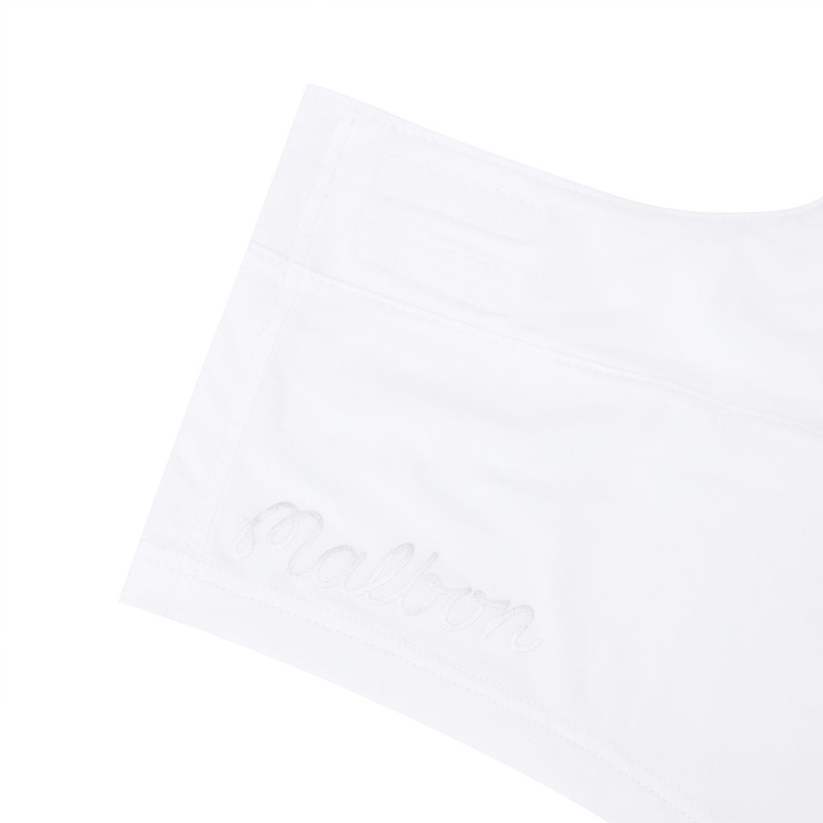 말본 골프(MALBON GOLF) 말본 로고 포인트 쿨링 커버 마스크 WHITE