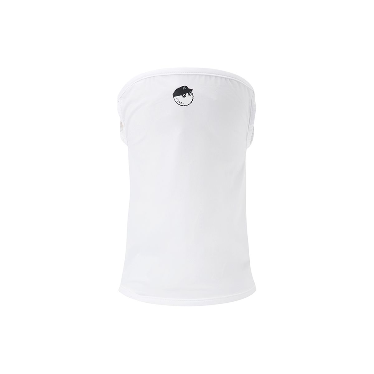 말본 골프(MALBON GOLF) 말본 로고 포인트 쿨링 넥 커버 마스크 WHITE