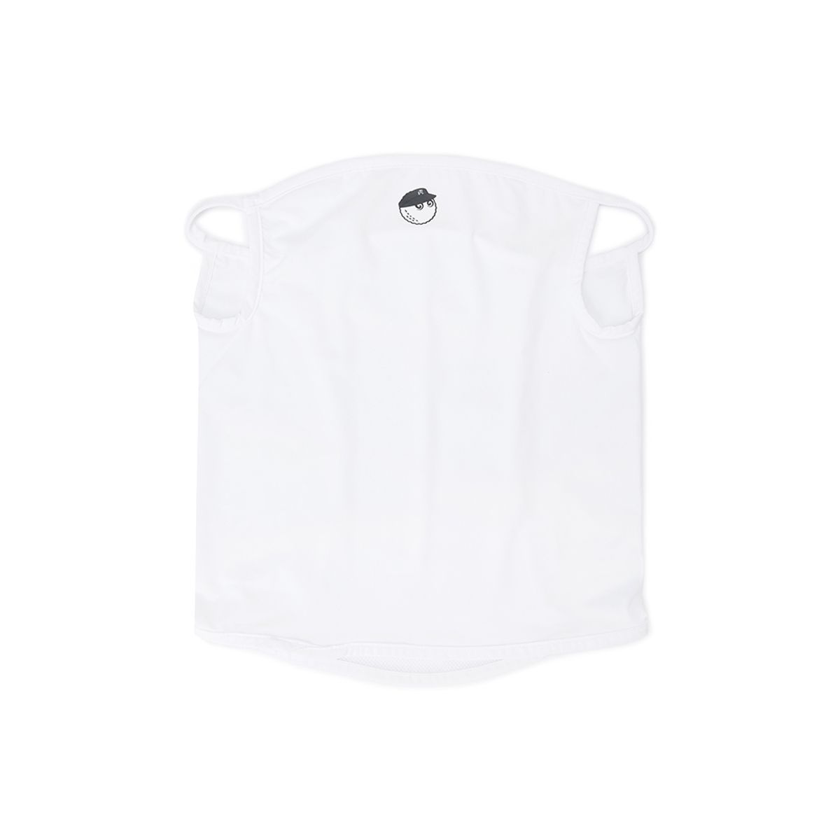 말본 골프(MALBON GOLF) 말본 로고 포인트 쿨링 넥 커버 마스크 WHITE