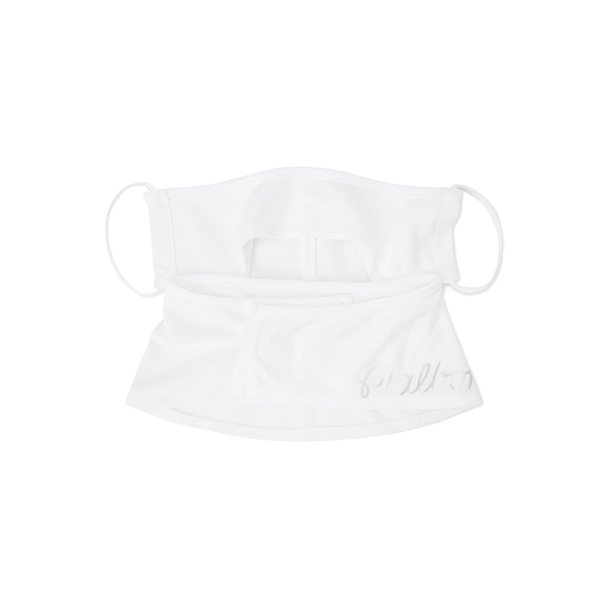 말본 골프(MALBON GOLF) 말본 버킷 포인트 쿨링 마스크 WHITE