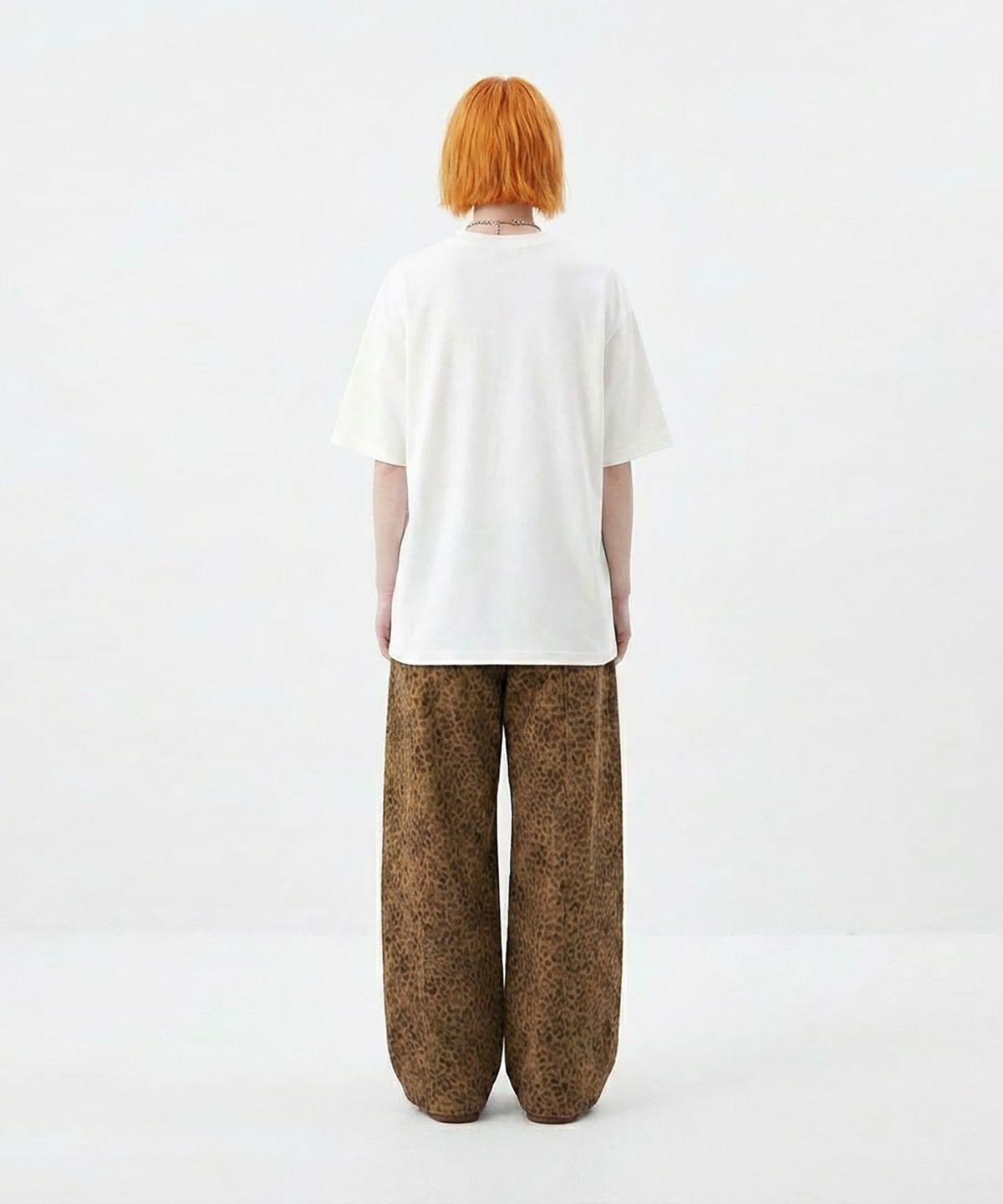 블로우(BLOW) PIGMENT_TYPOGRAPHY T-SHIRT [PINK LOGO]