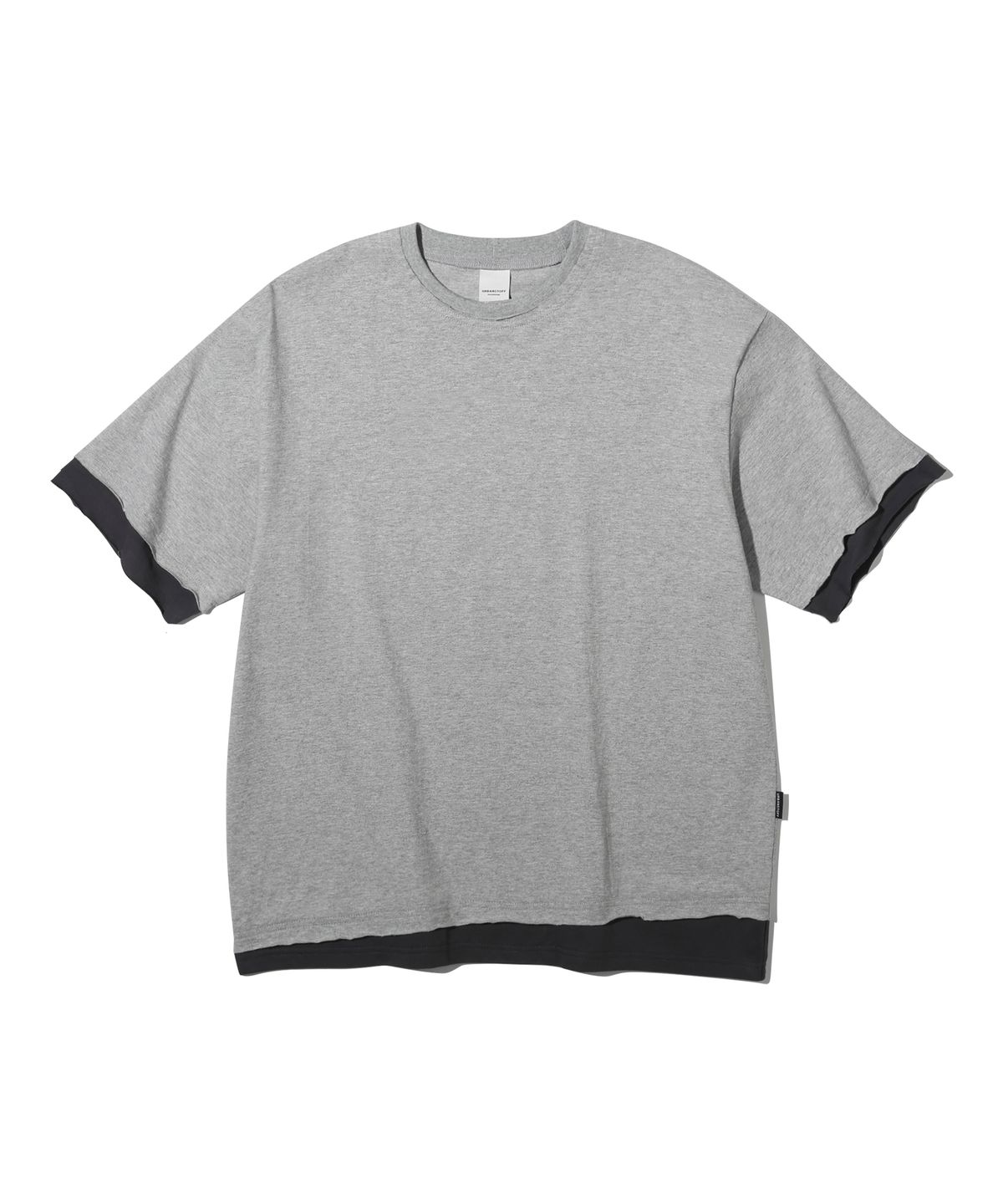 어반스터프(URBANSTOFF) 레이어드 헴 티 (멜란지)