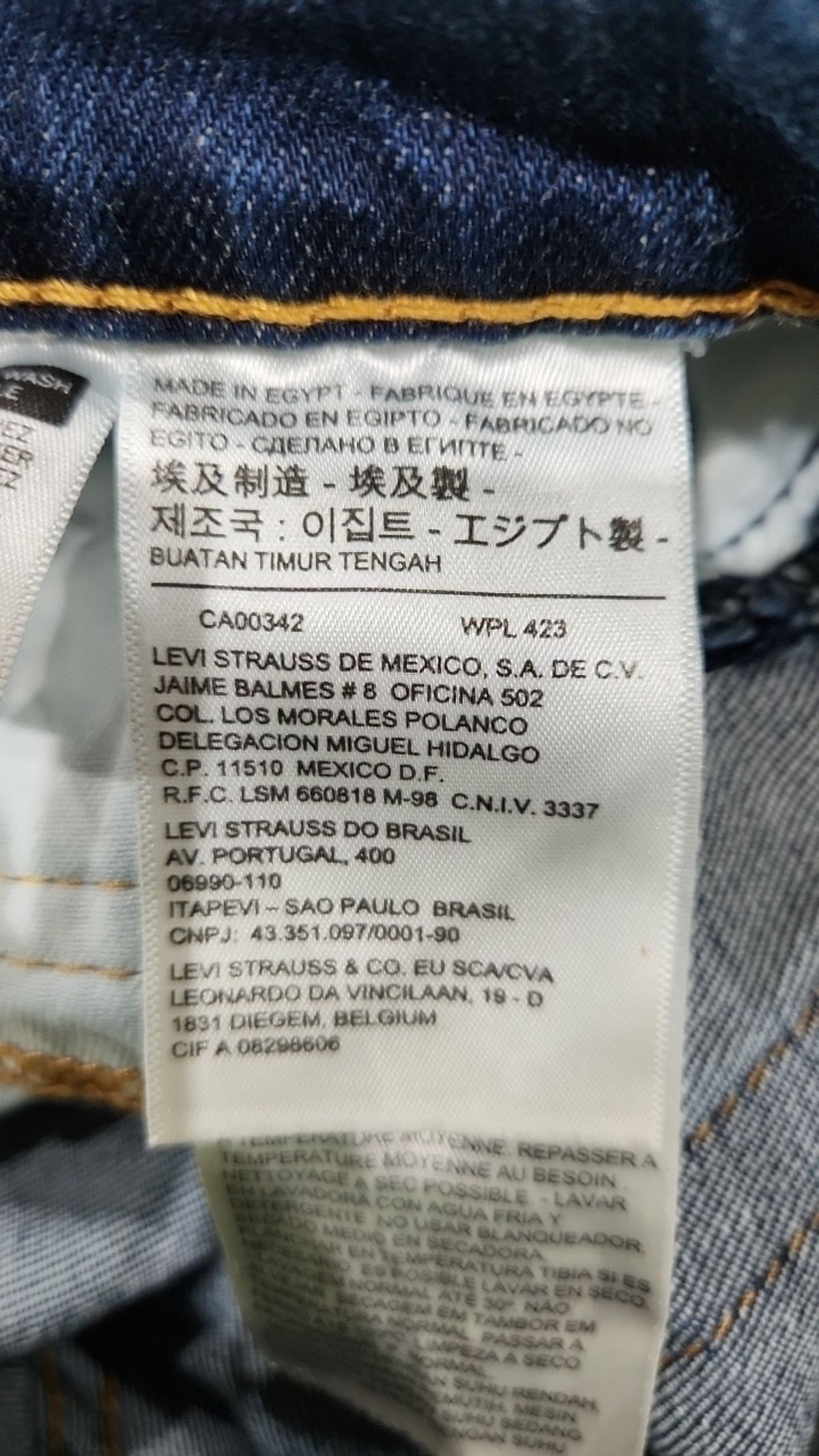 리바이스(LEVI'S) 청/데님 팬츠 W32/32