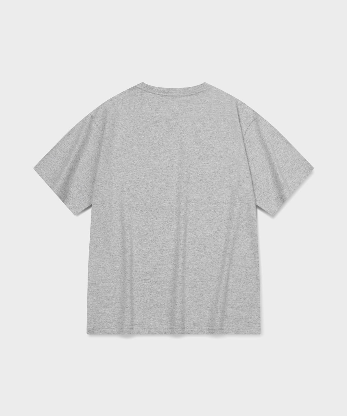 글런든(GRUNDEN) TURQUOISE LOGO T-SHIRT (MELANGE GREY)