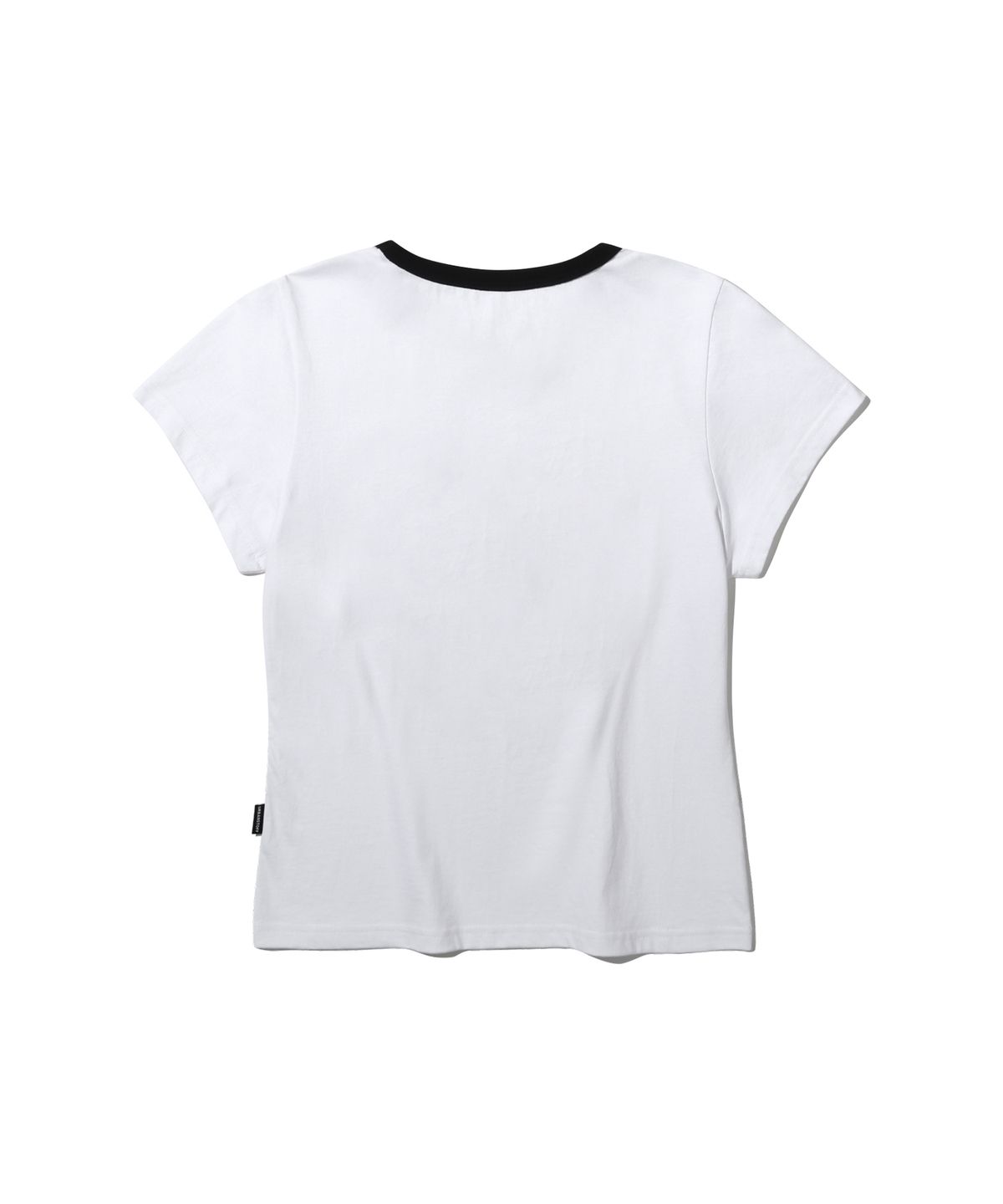 어반스터프(URBANSTOFF) 체크 도트 아플리케 티 (화이트)