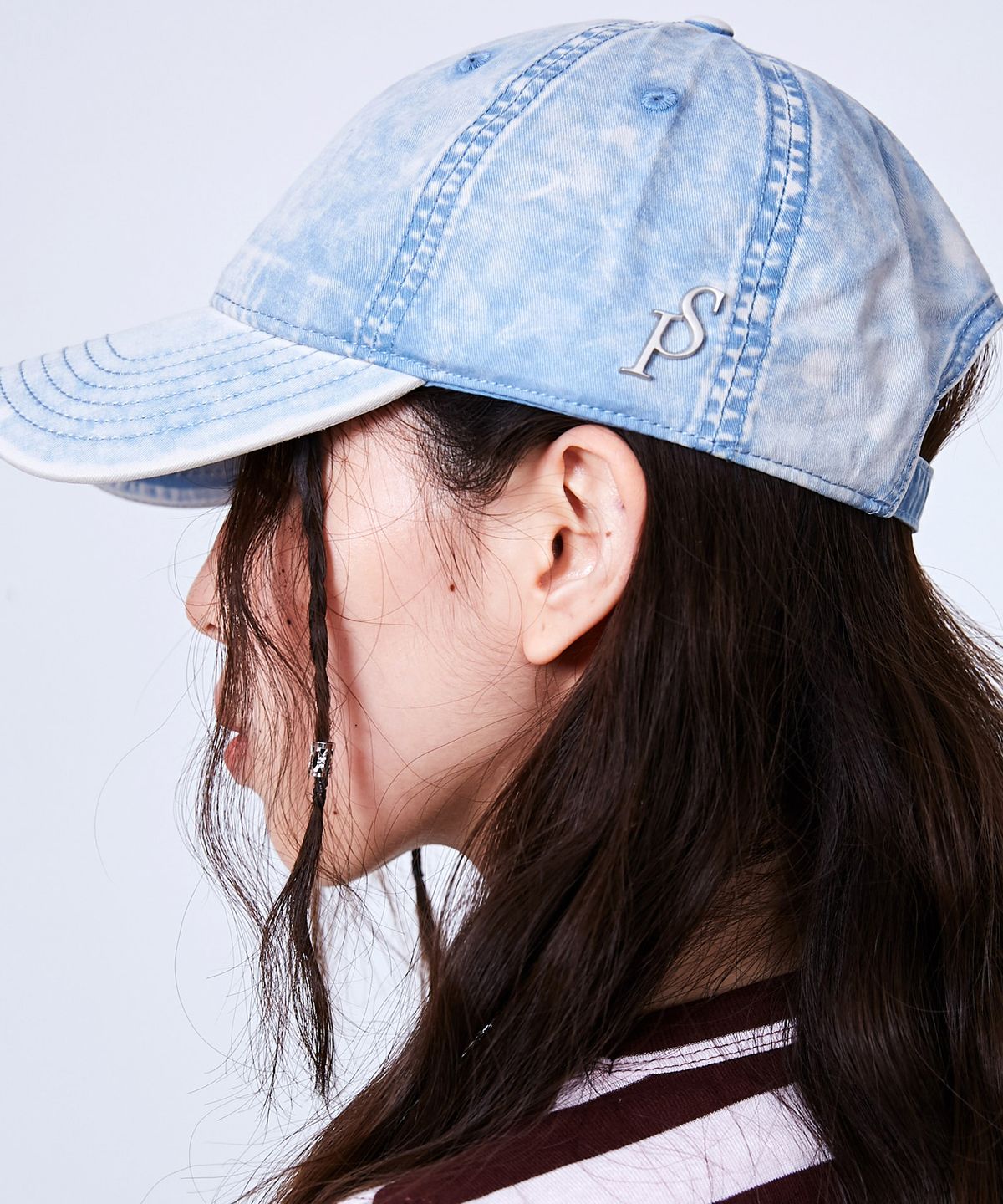 슬리피슬립(SLEEPYSLIP) SP VINTAGE WASHING SKY BLUE BALL CAP