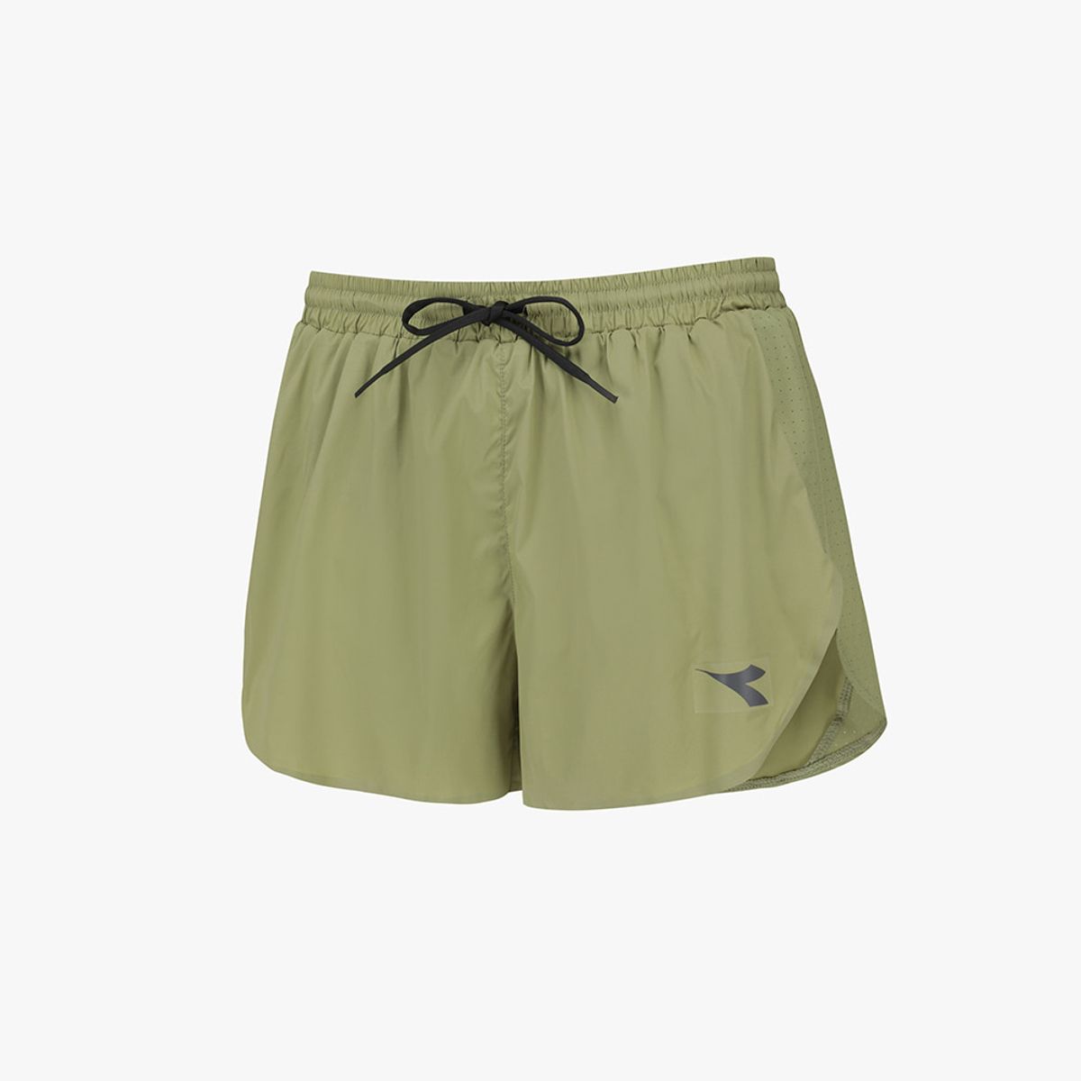 디아도라(diadora) FIBRAZERO 수퍼 라이트 2.5인치 스플릿 쇼츠 우먼 KHAKI