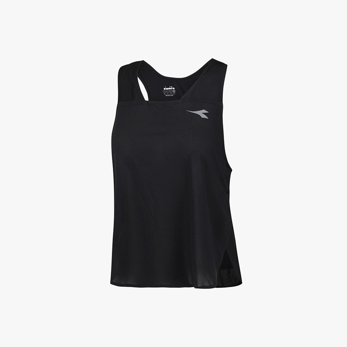 디아도라(diadora) FIBRAZERO 수퍼 라이트 싱글렛 우먼 BLACK