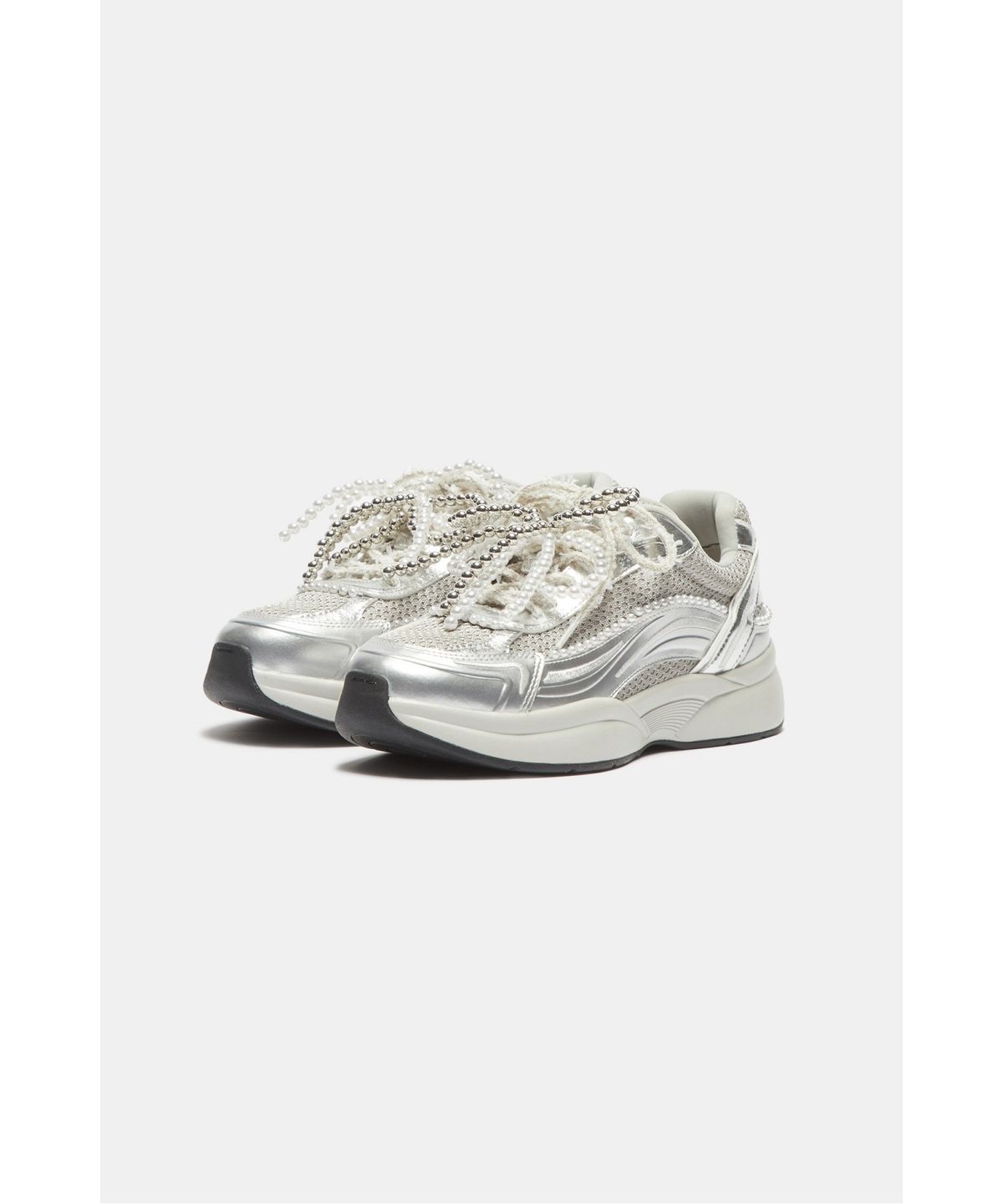 슈콤마보니(SUECOMMA BONNIE) New delight sneakers(sliver)_DA4DA26503SVX