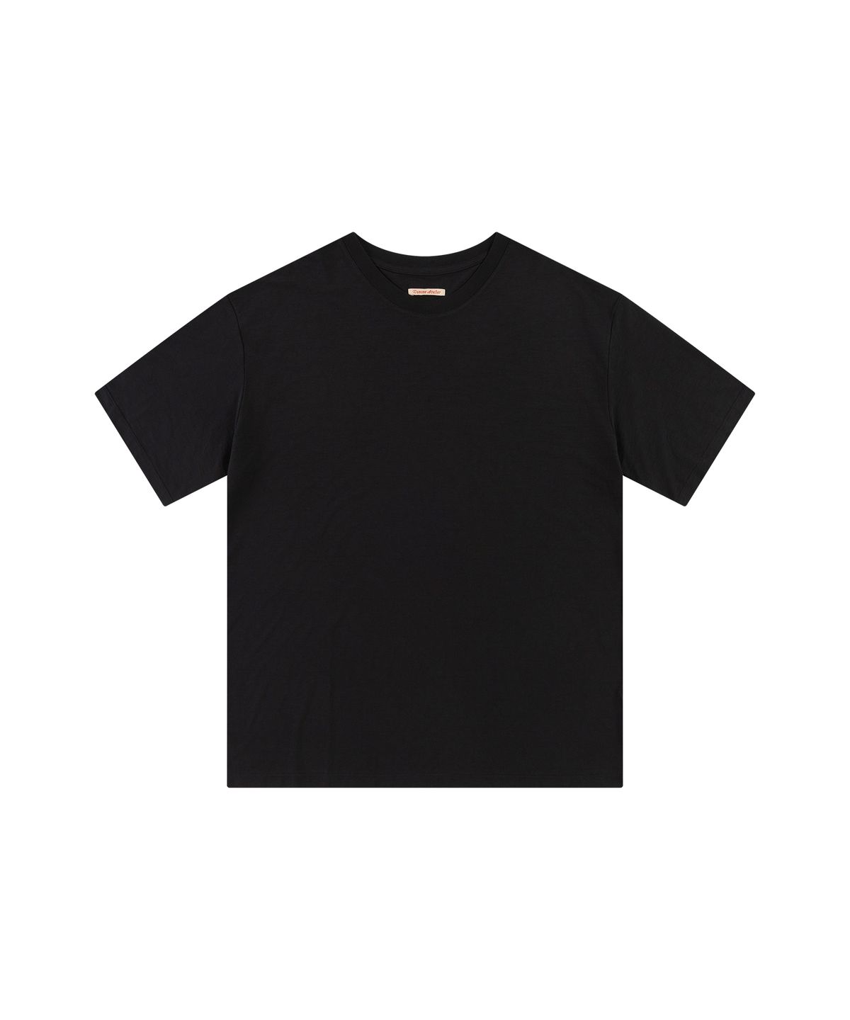 반원 아틀리에(VANONE ATELIER) A3598 에센셜 오버핏 티셔츠_Black