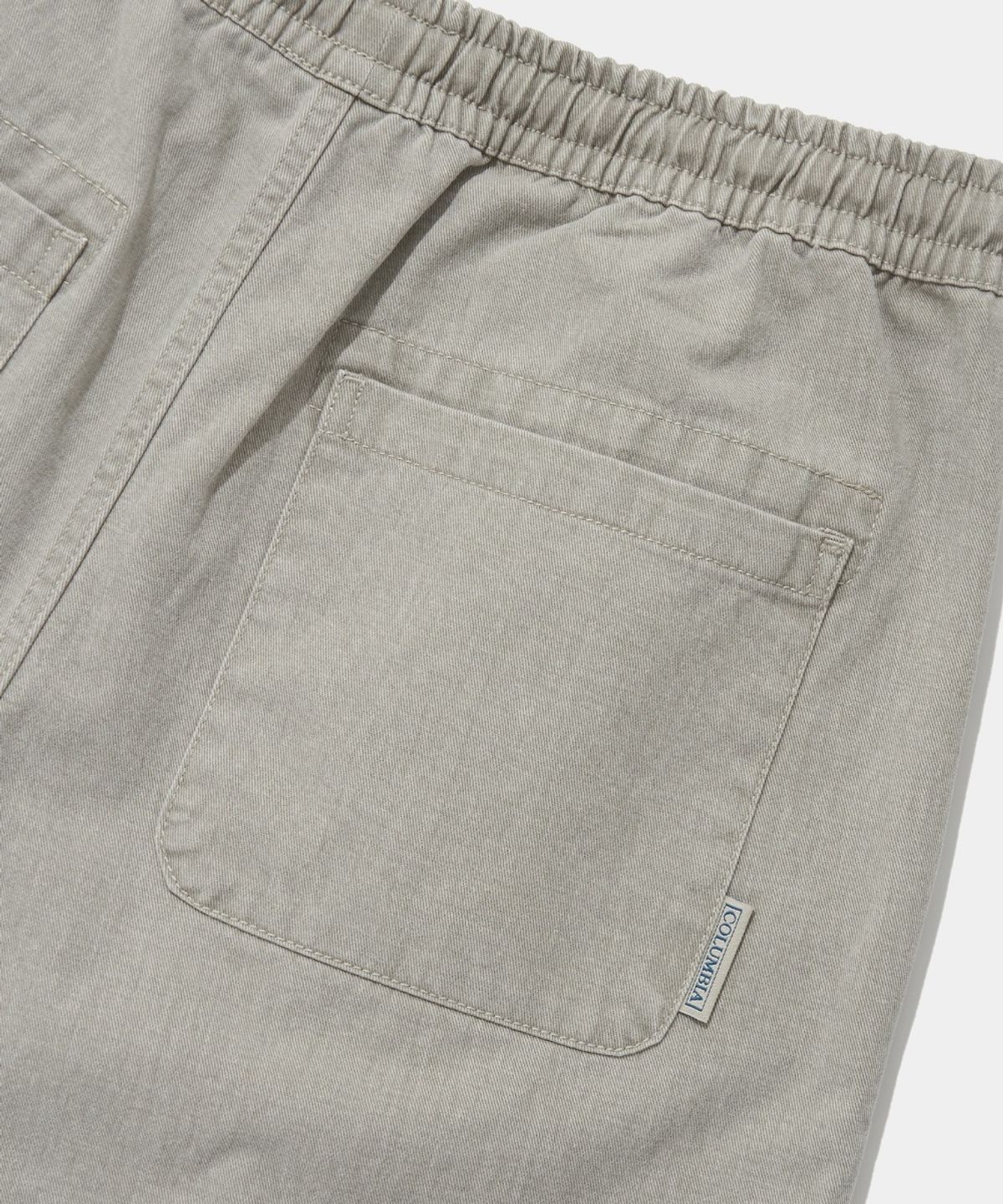 컬럼비아 유니버시티(COLUMBIA UNIVERSITY) TAIL LOGO PINTUCK WASHED TWILL SHORTS PANTS_GRAY