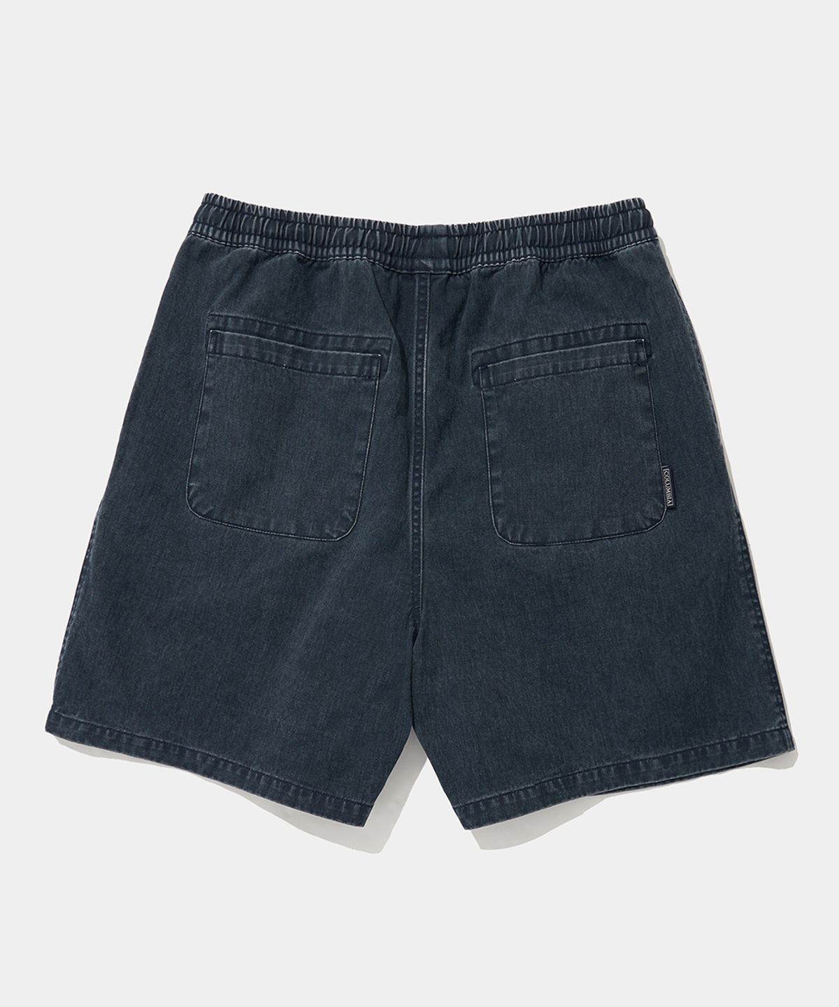 컬럼비아 유니버시티(COLUMBIA UNIVERSITY) TAIL LOGO PINTUCK WASHED TWILL SHORTS PANTS_NAVY
