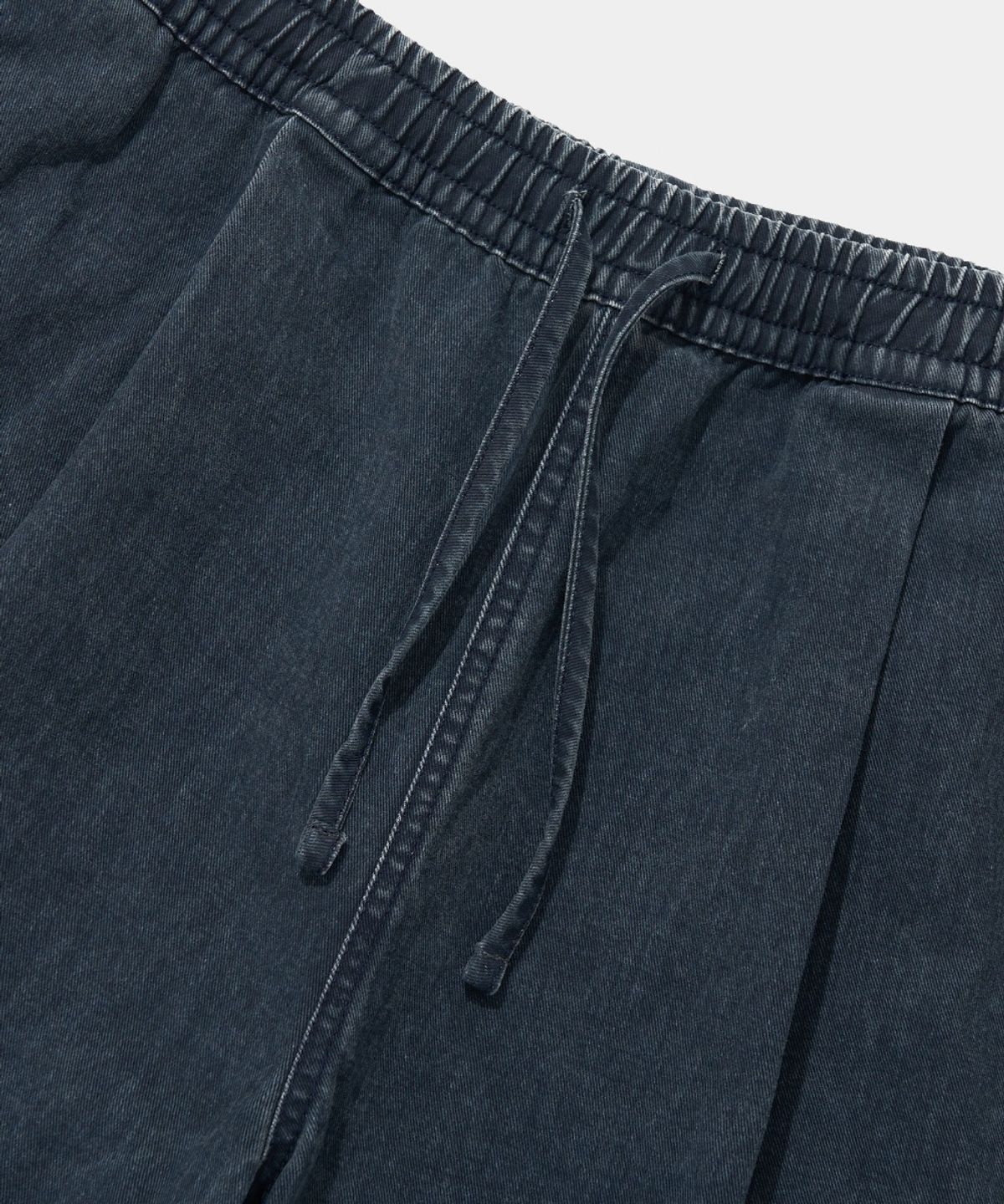 컬럼비아 유니버시티(COLUMBIA UNIVERSITY) TAIL LOGO PINTUCK WASHED TWILL SHORTS PANTS_NAVY