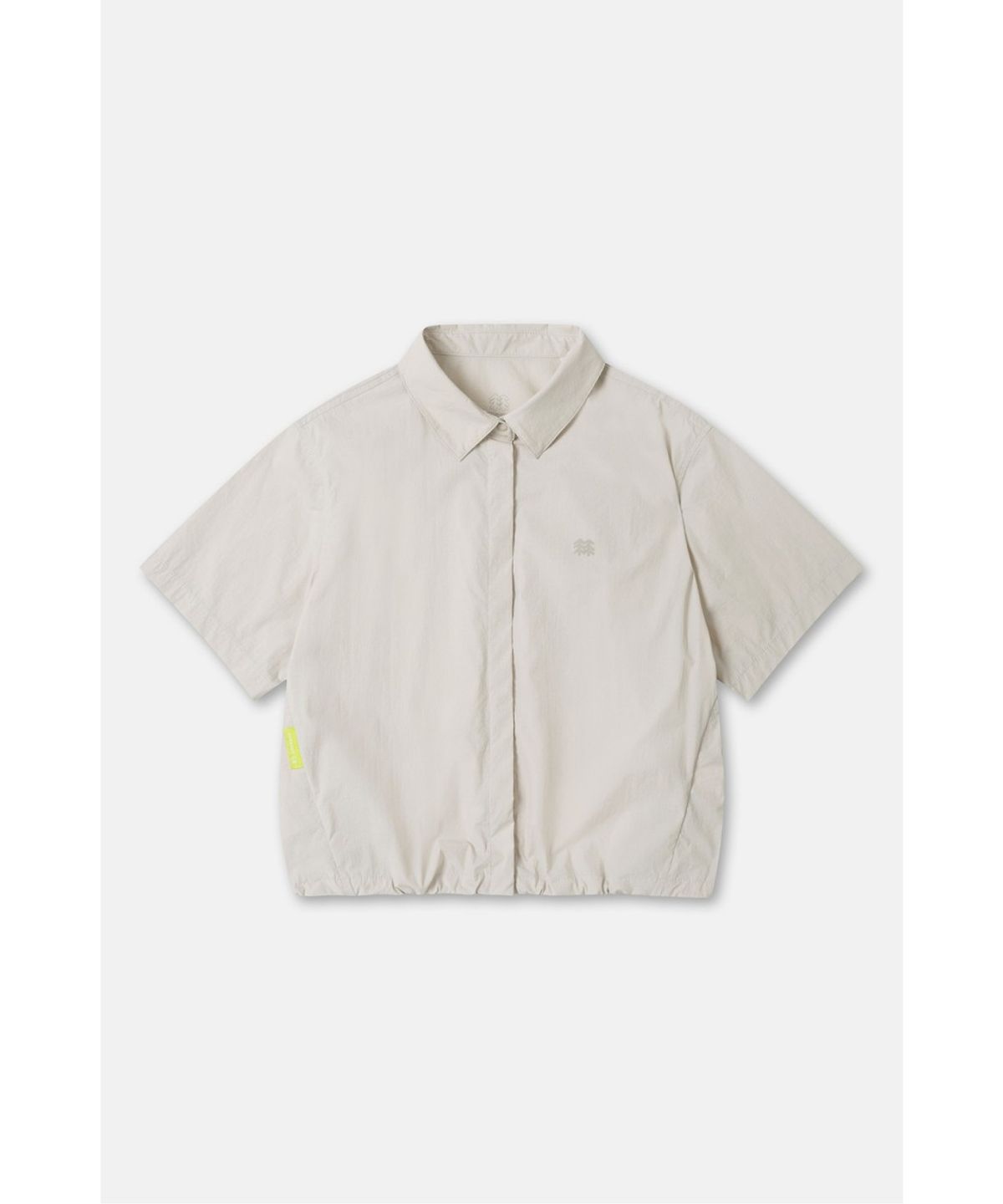 코오롱스포츠(KOLON SPORT) 여성 데이팩 크롭 반팔 셔츠 TVSCM26692LBE