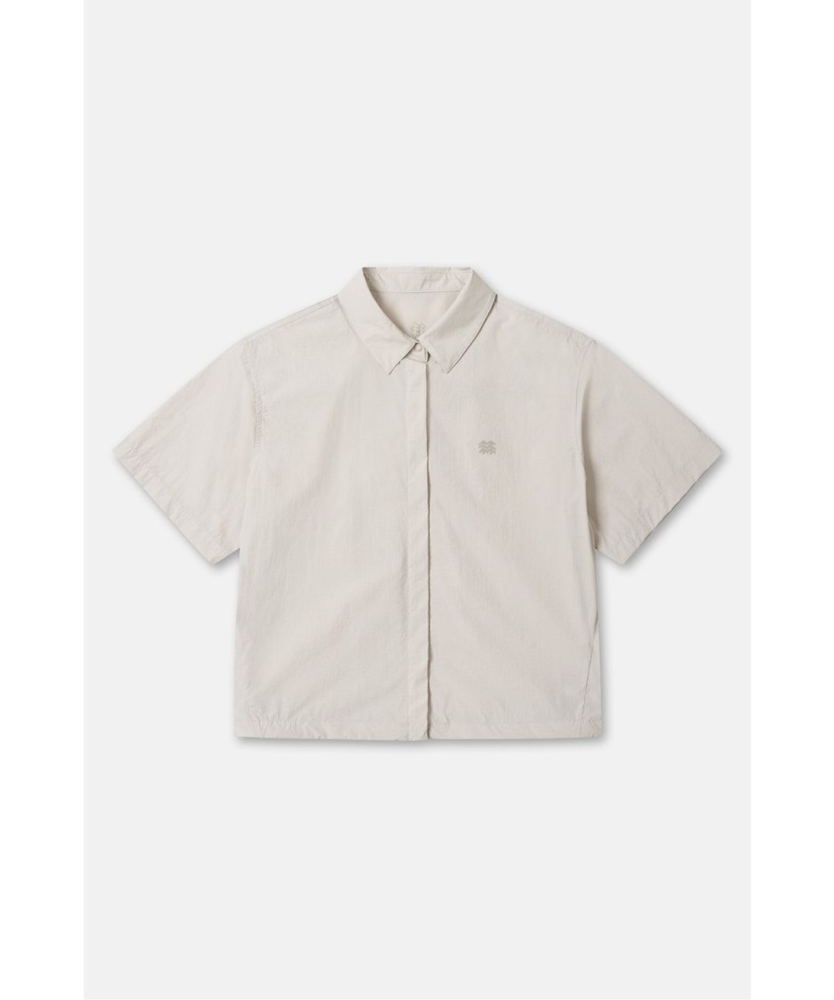 코오롱스포츠(KOLON SPORT) 여성 데이팩 크롭 반팔 셔츠 TVSCM26692LBE
