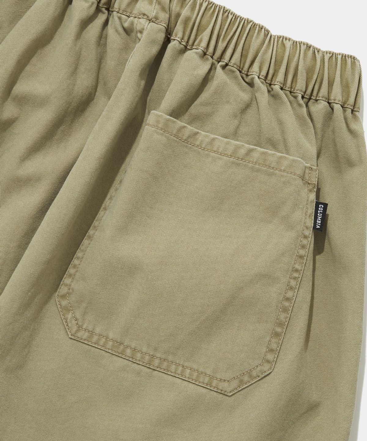 컬럼비아 유니버시티(COLUMBIA UNIVERSITY) NYC EMB WASHED TWILL SHORTS PANTS_BEIGE