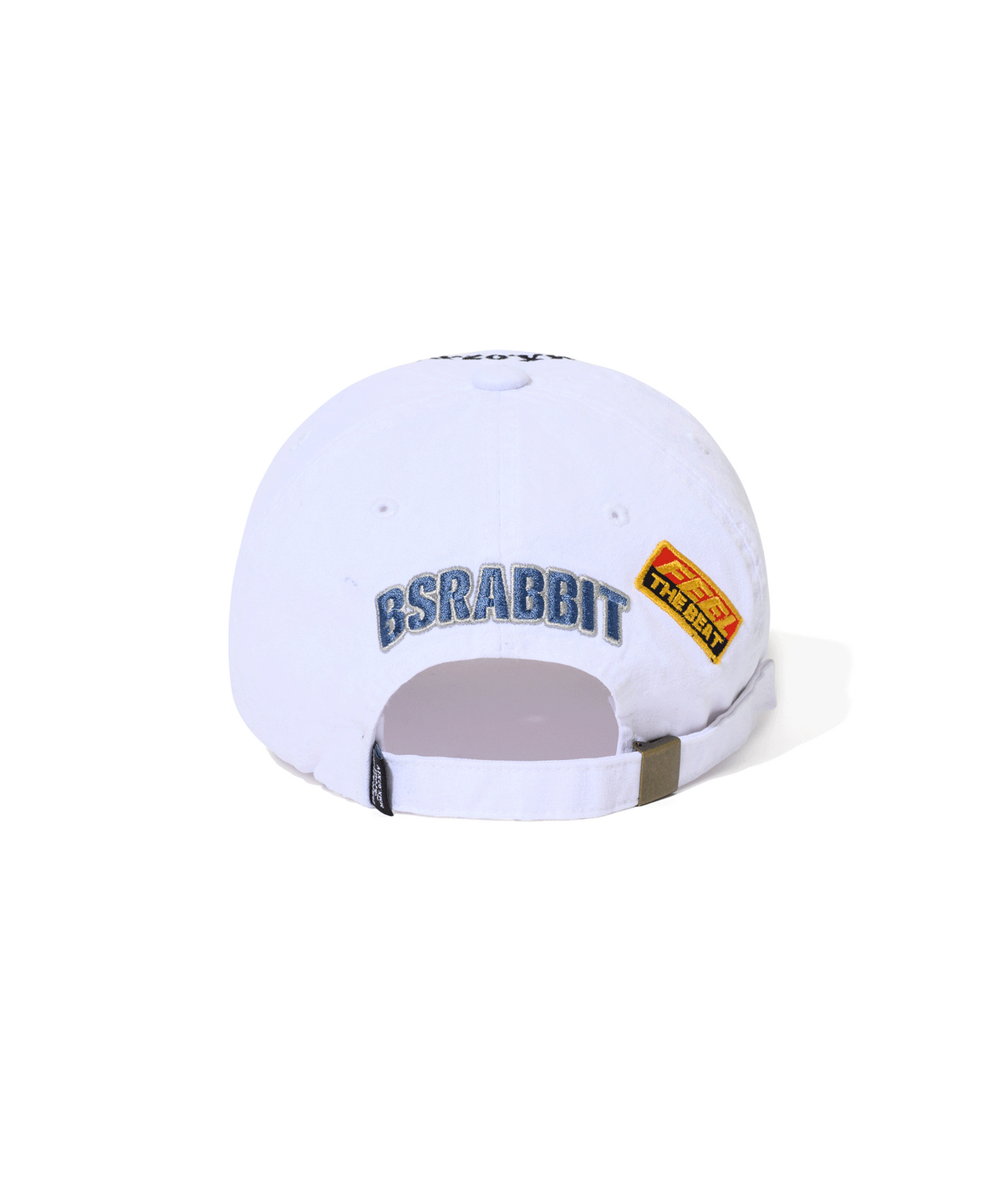 비에스래빗(BSRABBIT) 레거시 크레스트 캡 화이트
