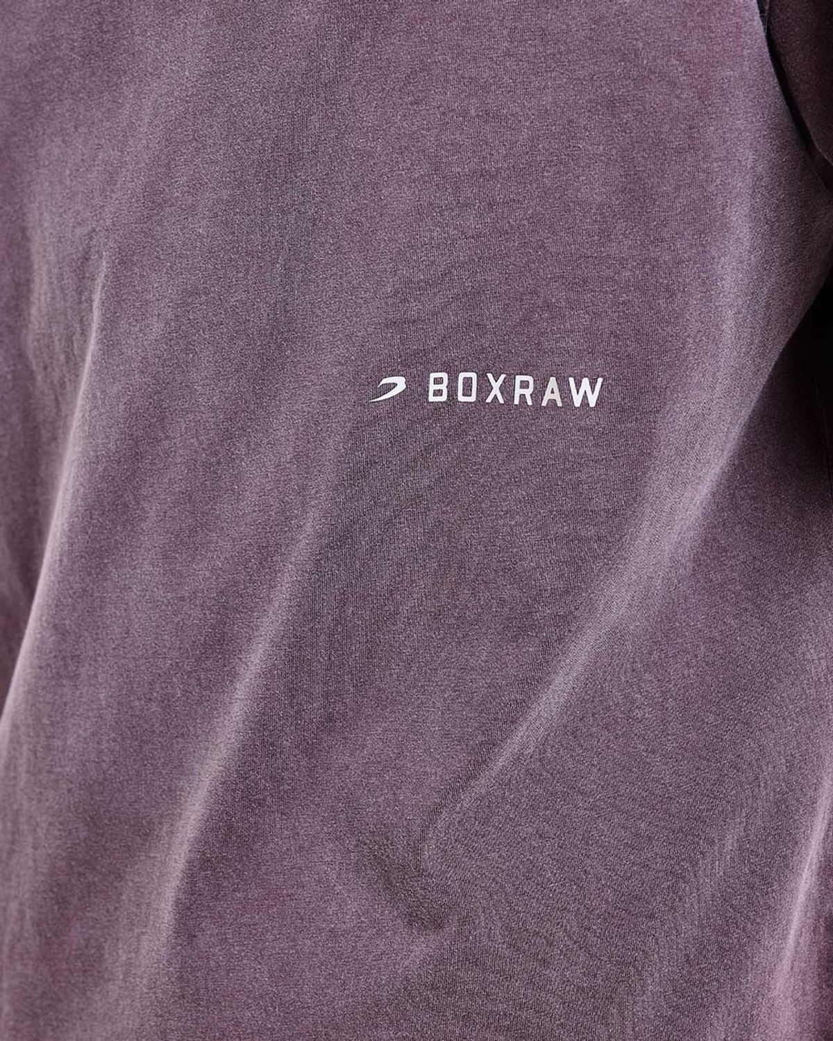 복스로(BOXRAW) 스파링 클럽 오버사이즈 티셔츠 - 남성 M BXRW-SPCLT [워시드 브라운]