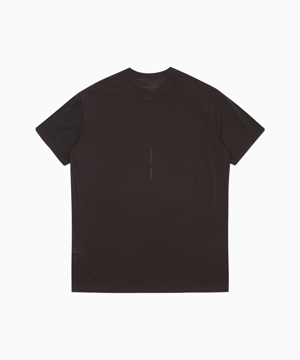 라임라잇 어패럴(LIMELIGHT APPAREL) LLR 아치 로고 러닝 티셔츠 (브라운/브라운)