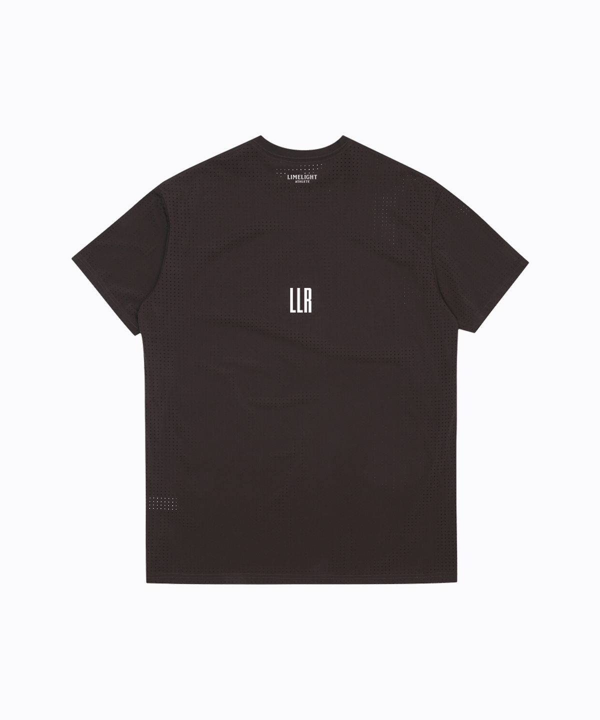 라임라잇 어패럴(LIMELIGHT APPAREL) LLR 로고 러닝 티셔츠 (브라운/화이트)